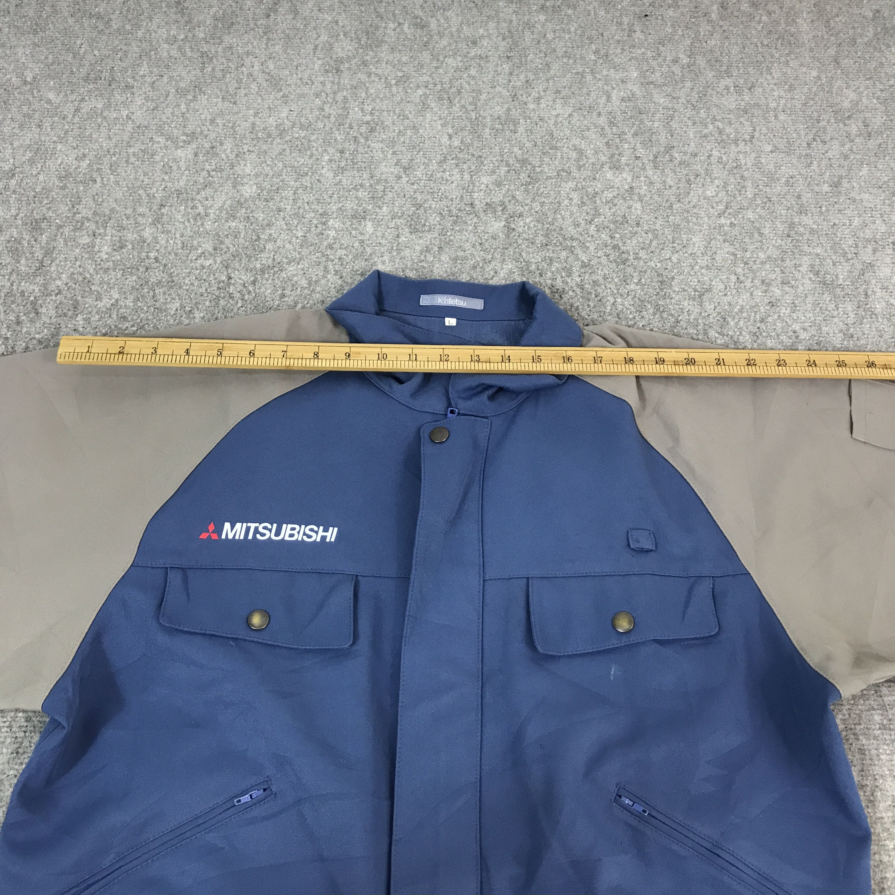 Japanese Brand vintage mitsubishi racing motorsport custom jacket Size US L / EU 52-54 / 3 - 6 Thumbnail