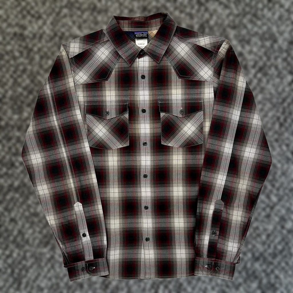 Vintage Patagonia Shirt Adult S Multicoloured Cotton Flannel Long Sleeve Mens, Men's