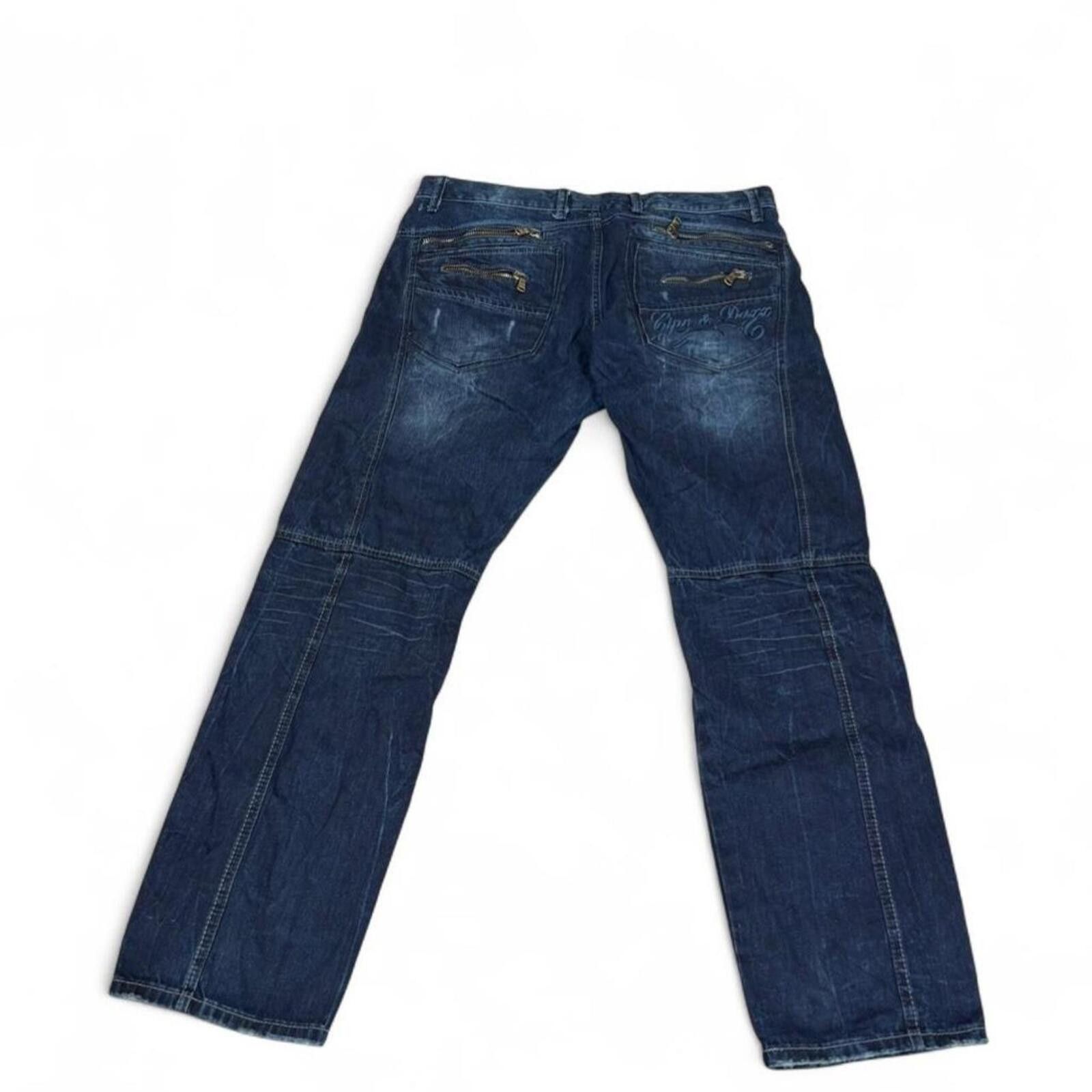 True Religion Cipo & Baxx denim jeans with unique stitching and design Size US 38 / EU 54 - 2 Thumbnail