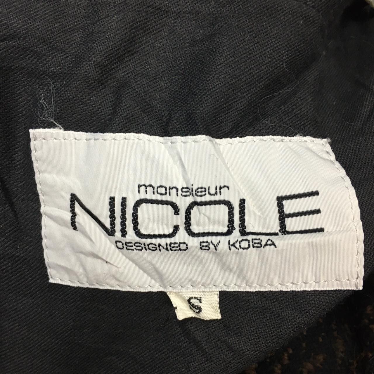 Vintage Vtg MONSIEUR NICOLE by KOBA Long Pants Trousers Streetwear Size US 29 - 3 Thumbnail