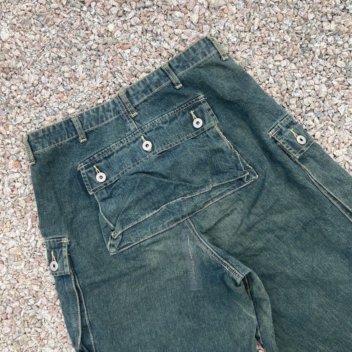 Japanese Brand UNBRANDED CARGO MONKEY PANTS Size US 31 - 9 Thumbnail
