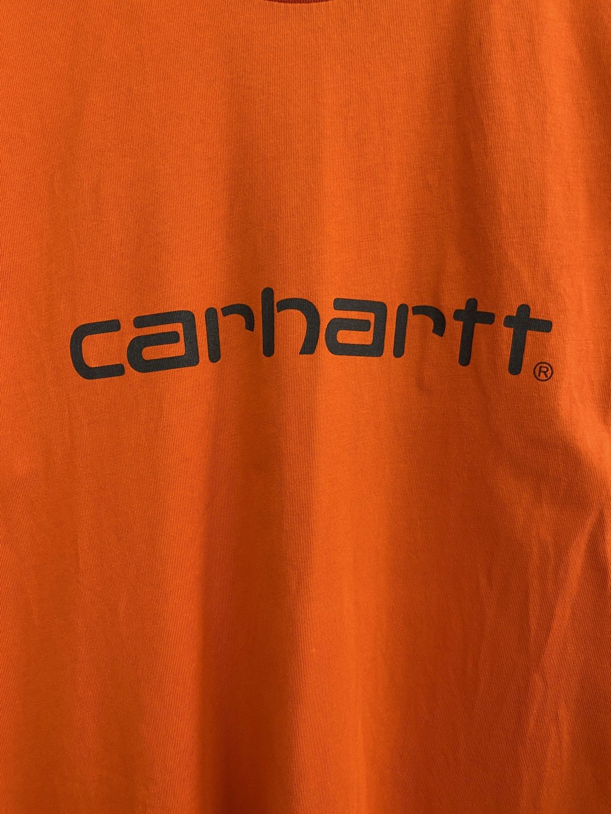Carhartt × Carhartt Wip × Vintage 🇺🇸 Vintage 90s Carhartt T-Shirt Y2K Hype Rare Retro Size US L / EU 52-54 / 3 - 4 Thumbnail
