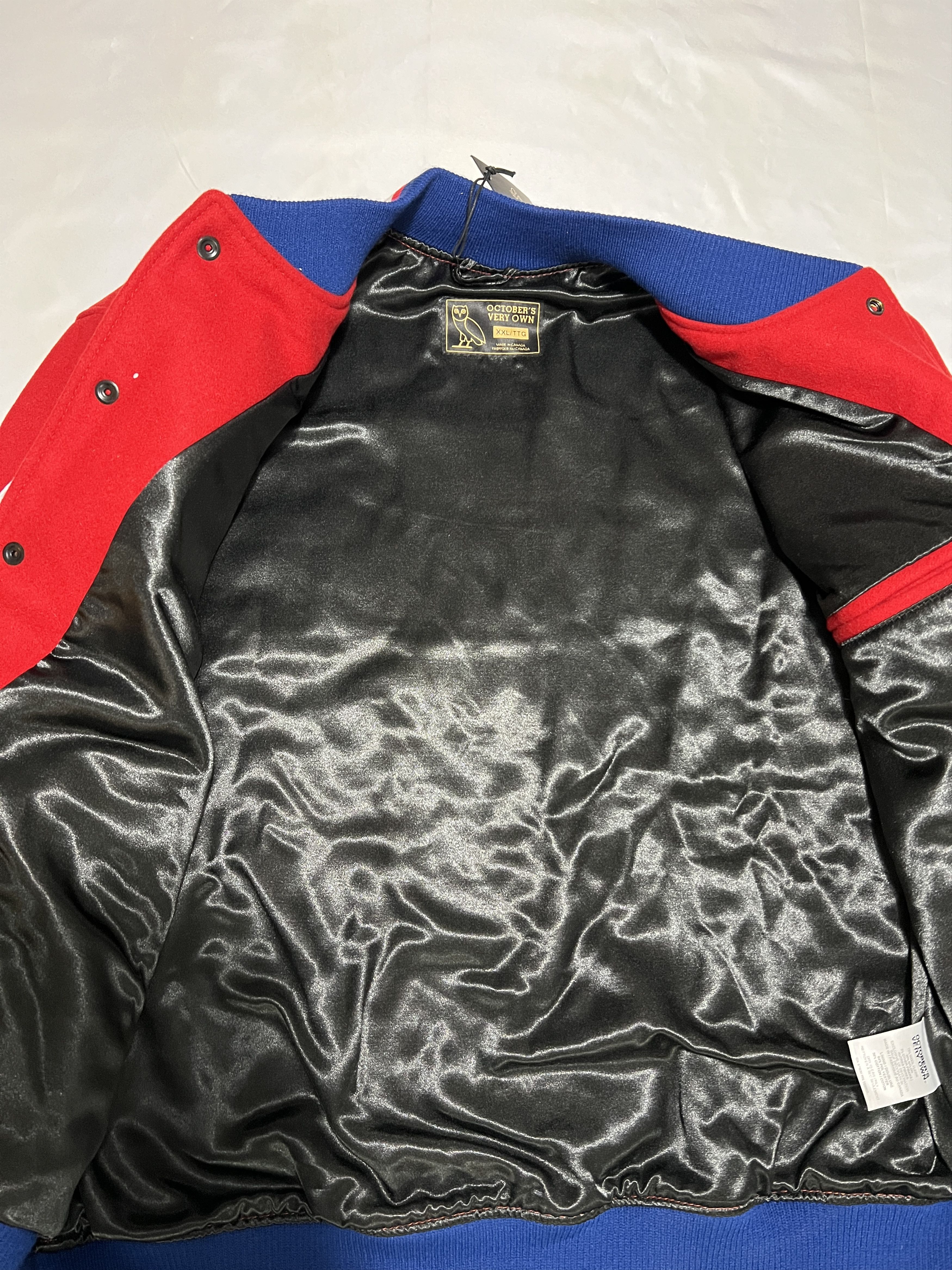 OVO x NHL x Montreal Canadiens Varsity Jacket