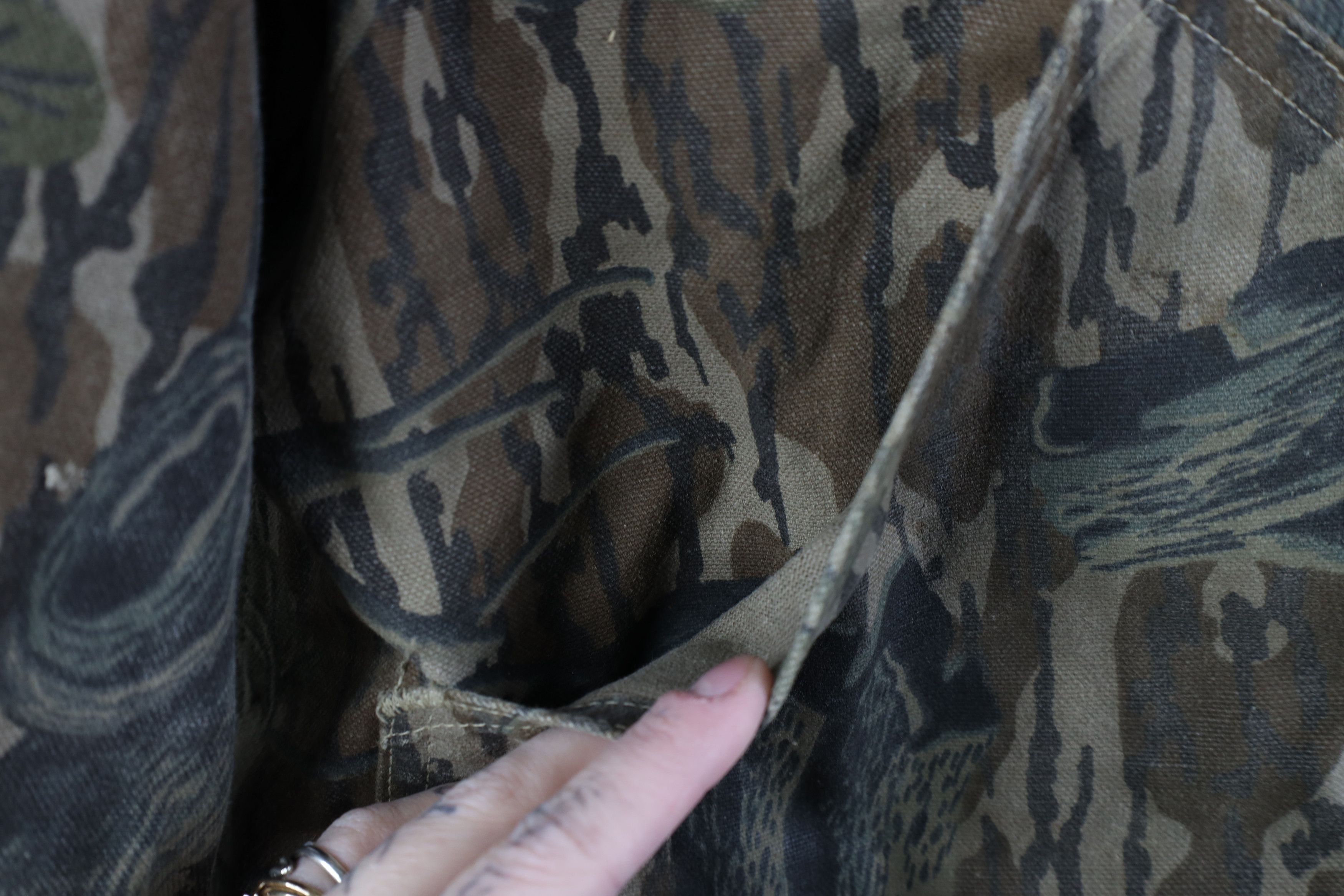 Carhartt Vintage 90s Carhartt Lined Mossy Oak Camouflage Jacket USA Size US L / EU 52-54 / 3 - 5 Thumbnail