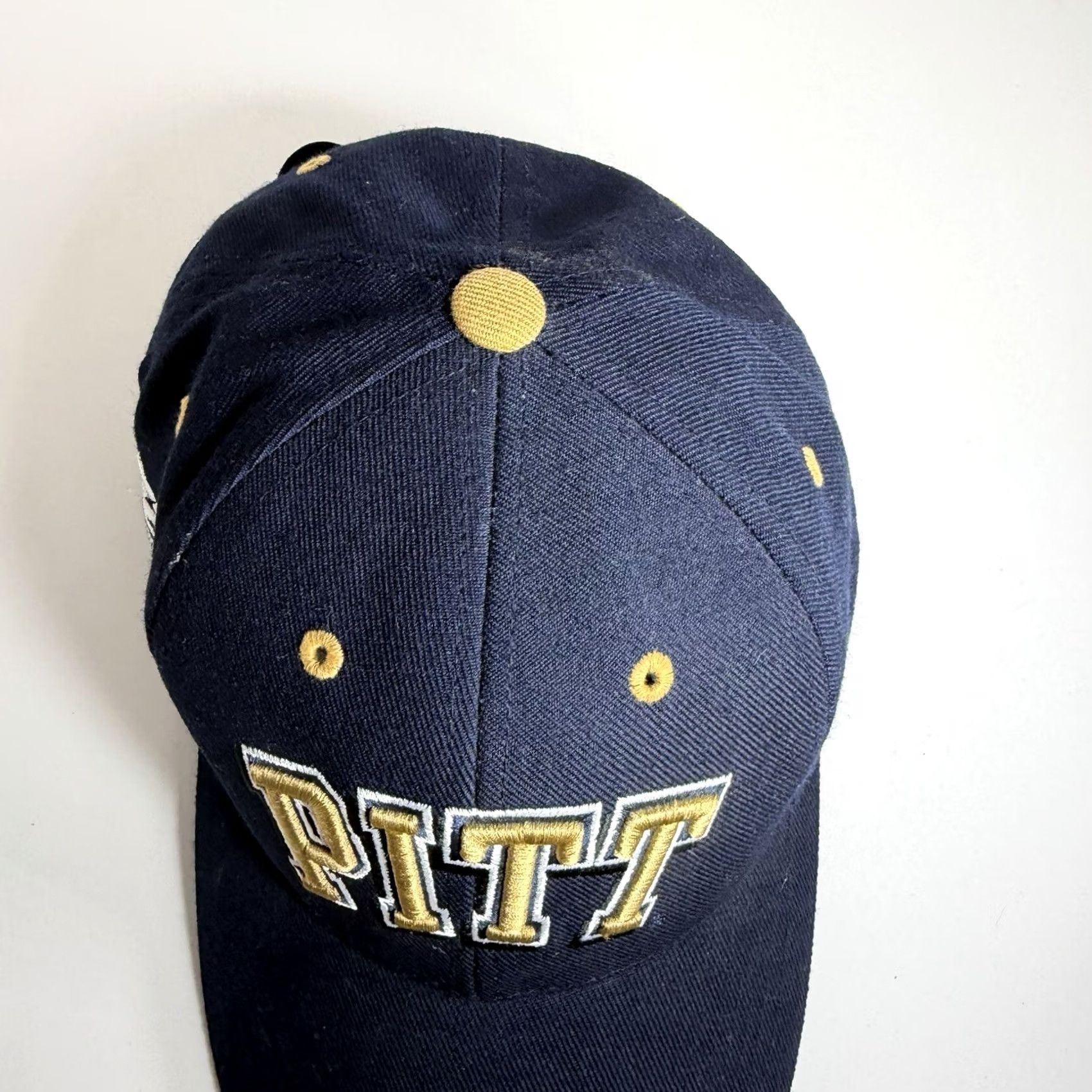 Top Of The World VINTAGE Top of the World University of Pittsburgh PITT NCAA Hat Cap Big East Baseball Cap Adjustible Men Blue Size US M / EU 48-50 / 2 - 6 Thumbnail