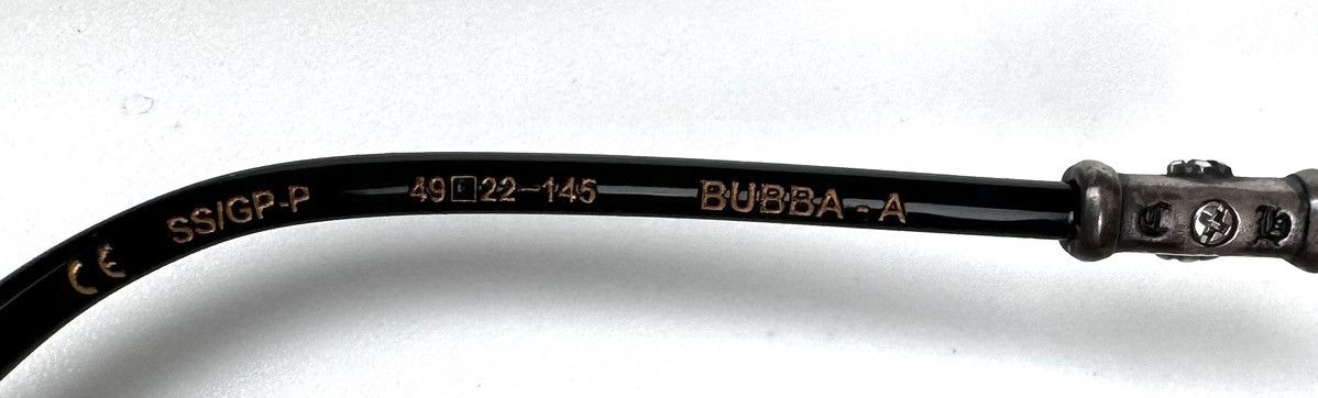 Chrome Hearts Chrome Hearts Bubba-A Glasses Size ONE SIZE - 9 Thumbnail