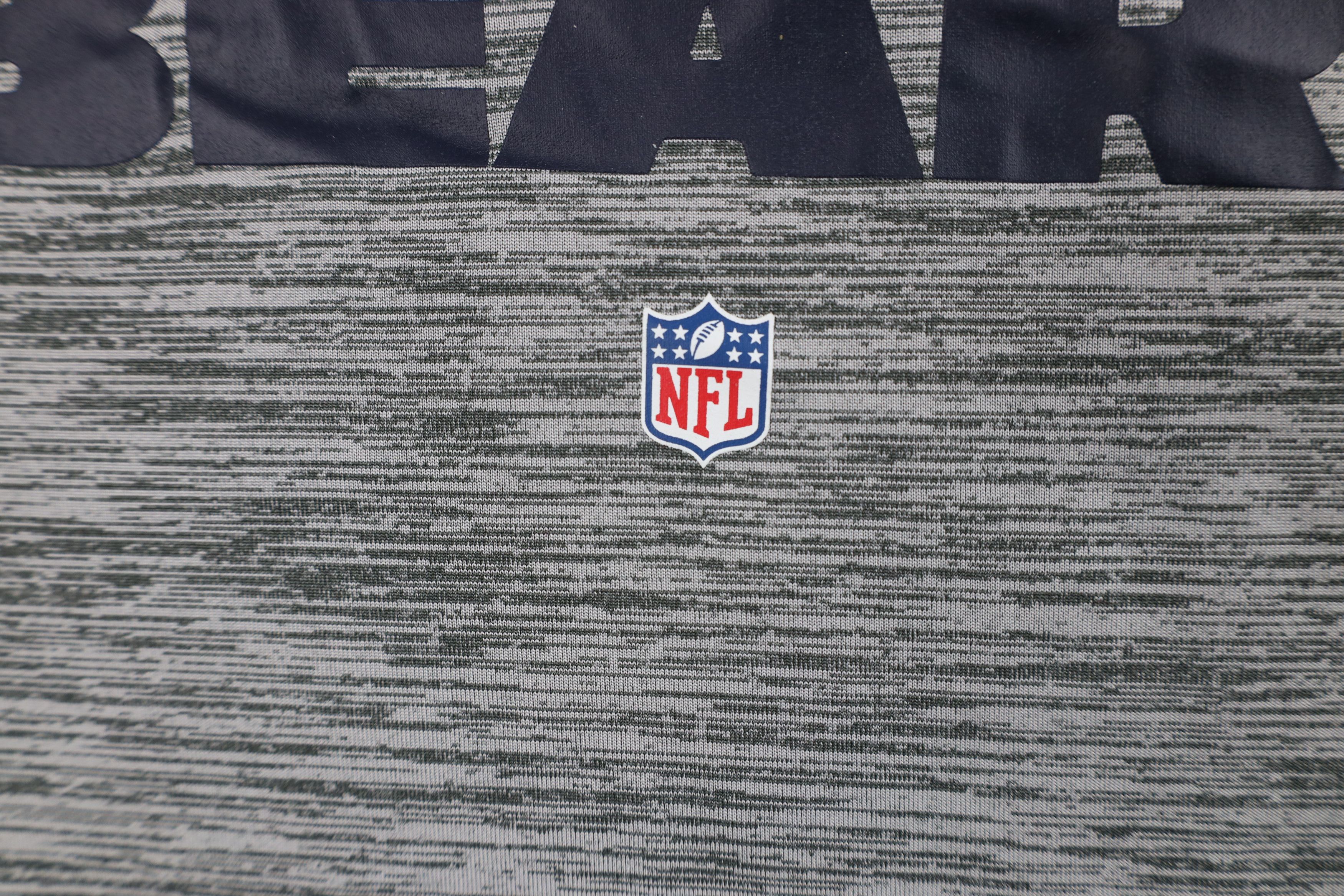 Nike Nike NFL Chicago Bears Football Long Sleeve T-Shirt Gray Size US XL / EU 56 / 4 - 6 Thumbnail