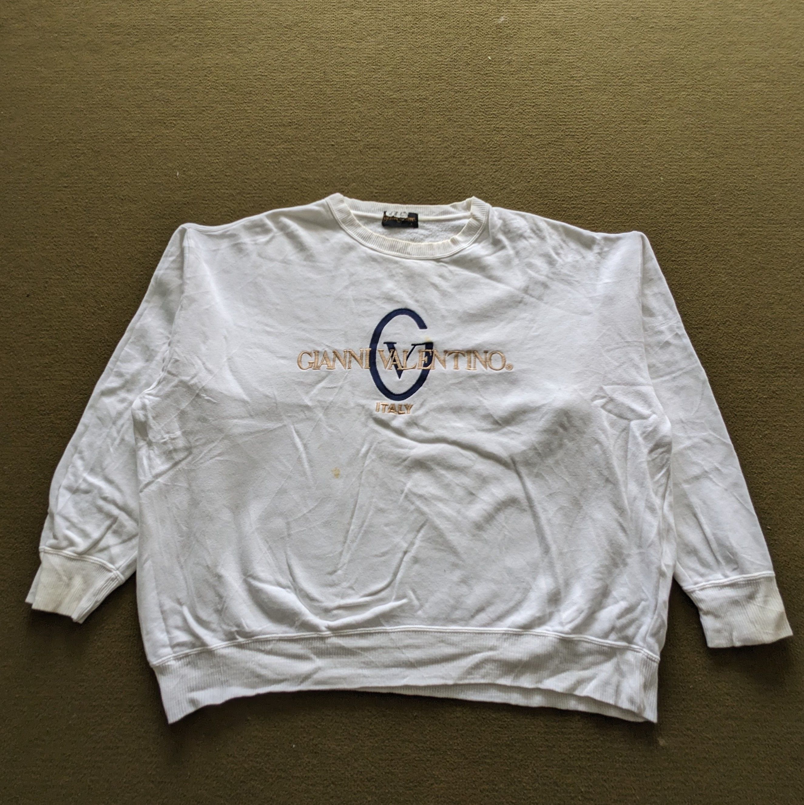 Gianni Valentino Vintage GIANNI VALENTINO Fashion Designer Brand Sweatshirt Size US XXL / EU 58 / 5 - 1 Thumbnail