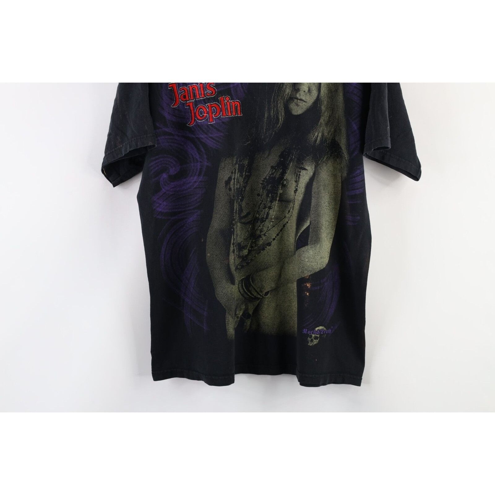 Vintage Vintage Distressed Janis Joplin Standing Nude Band T-Shirt Size US M / EU 48-50 / 2 - 3 Thumbnail
