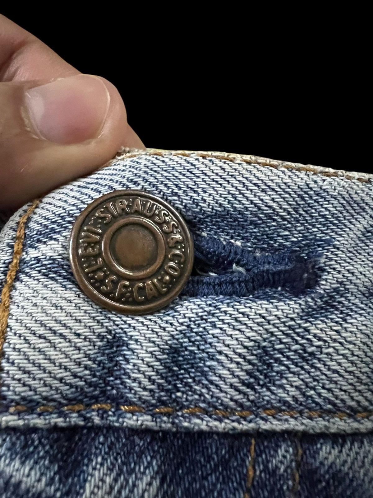 Levi's Vintage y2k Levis 508 Washed Jean Very Rare Size US 34 / EU 50 - 8 Thumbnail