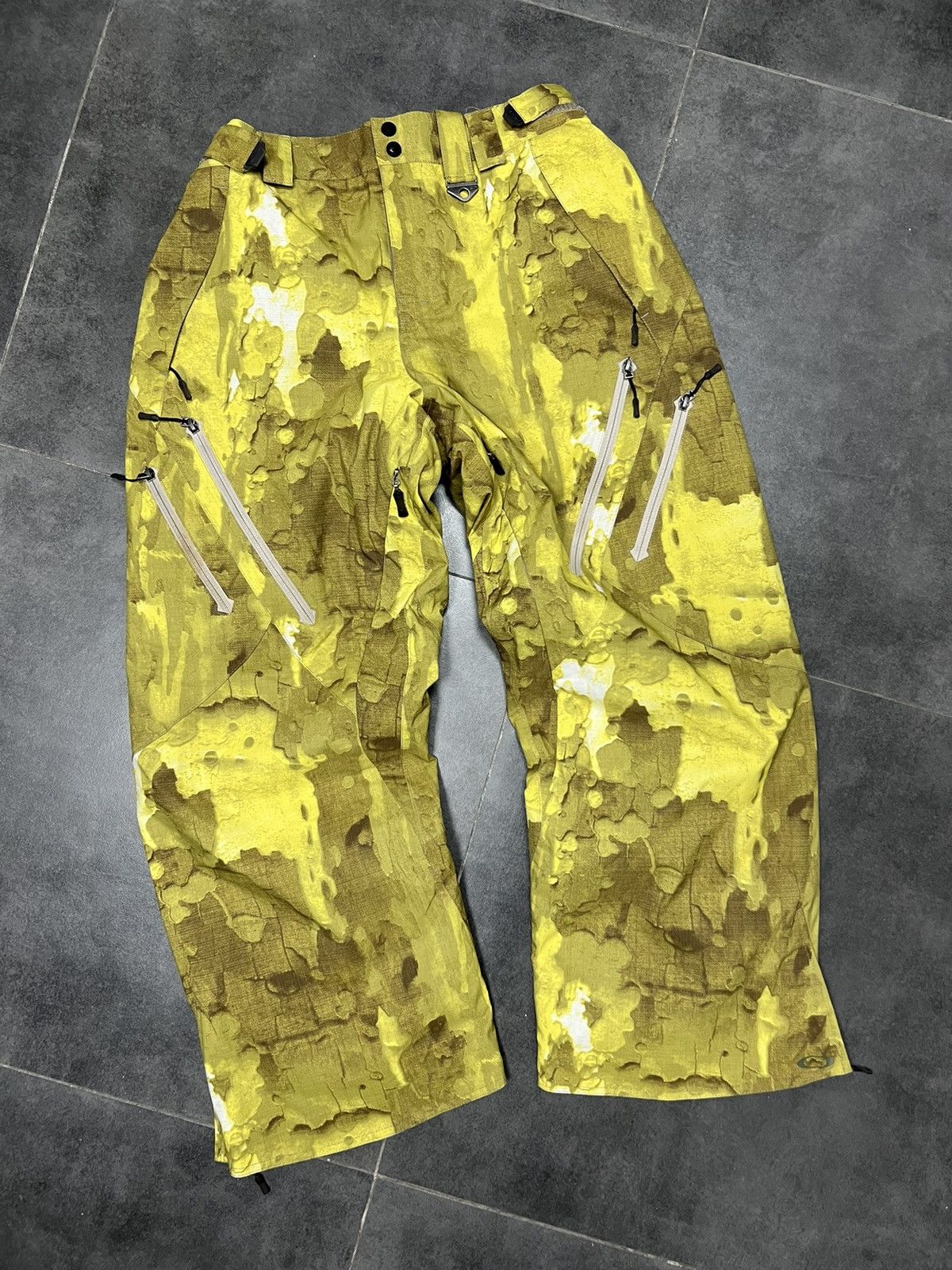 image of Oakley Ski Pants in Acid Yellow, Men's (Size 36)