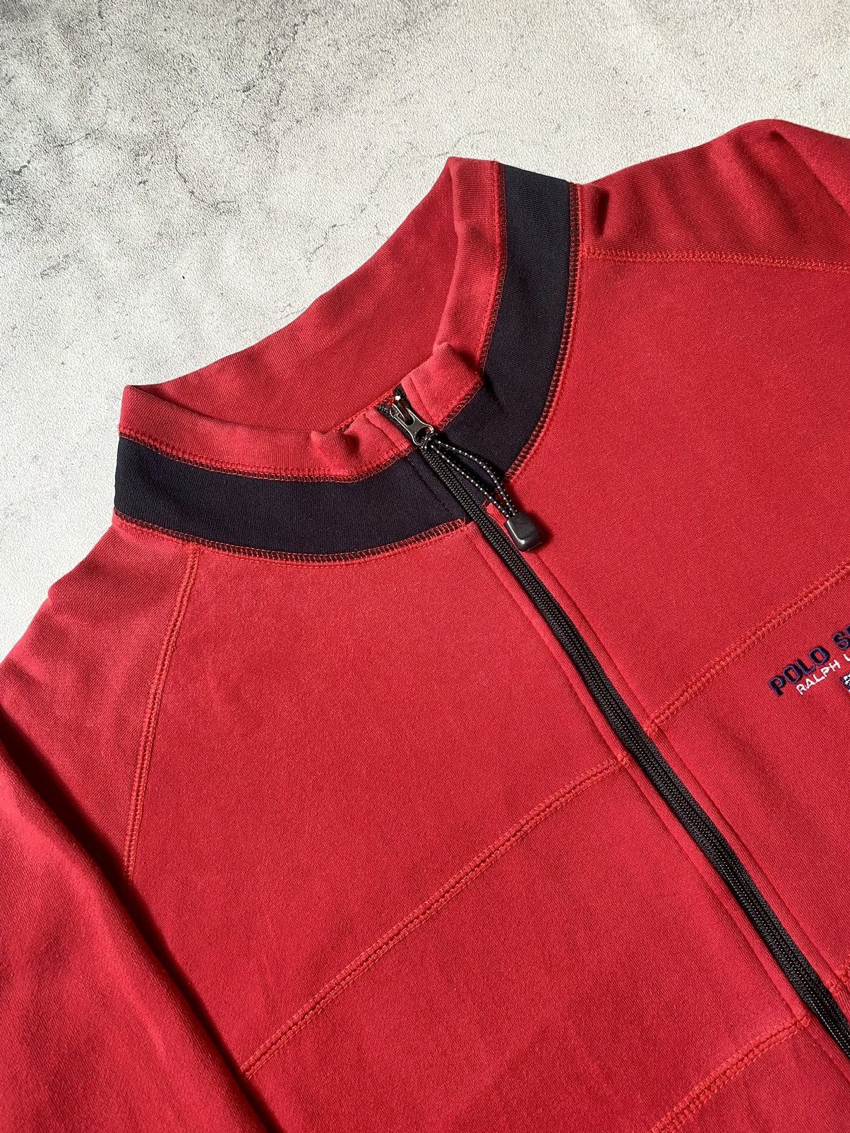 Polo Ralph Lauren × Ralph Lauren × Vintage Vintage Polo Sport Jacket Size US XL / EU 56 / 4 - 4 Thumbnail