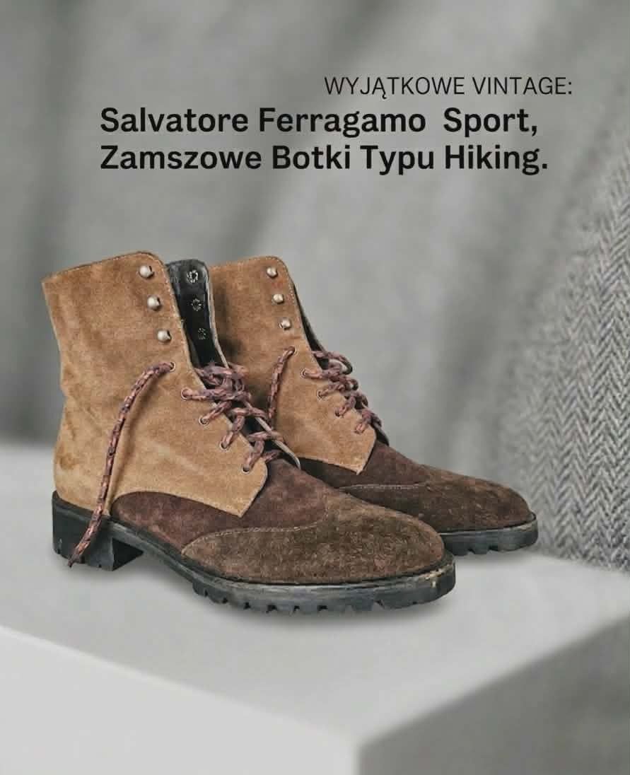 Salvatore Ferragamo Salvatore Ferragamo Sport Suede Ankle Boots Size 38 Size US 7.5 / IT 37.5 - 1 Thumbnail