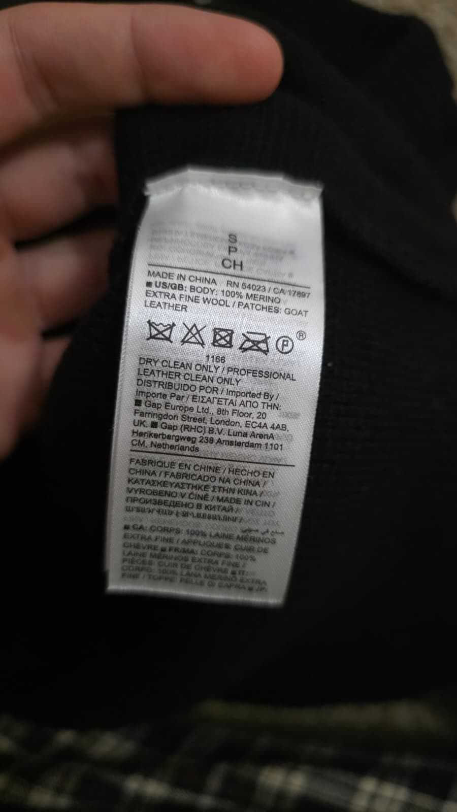 Banana Republic × Peter Do Peter do x BR Black Sweater 100% Merino Size US S / EU 44-46 / 1 - 4 Thumbnail