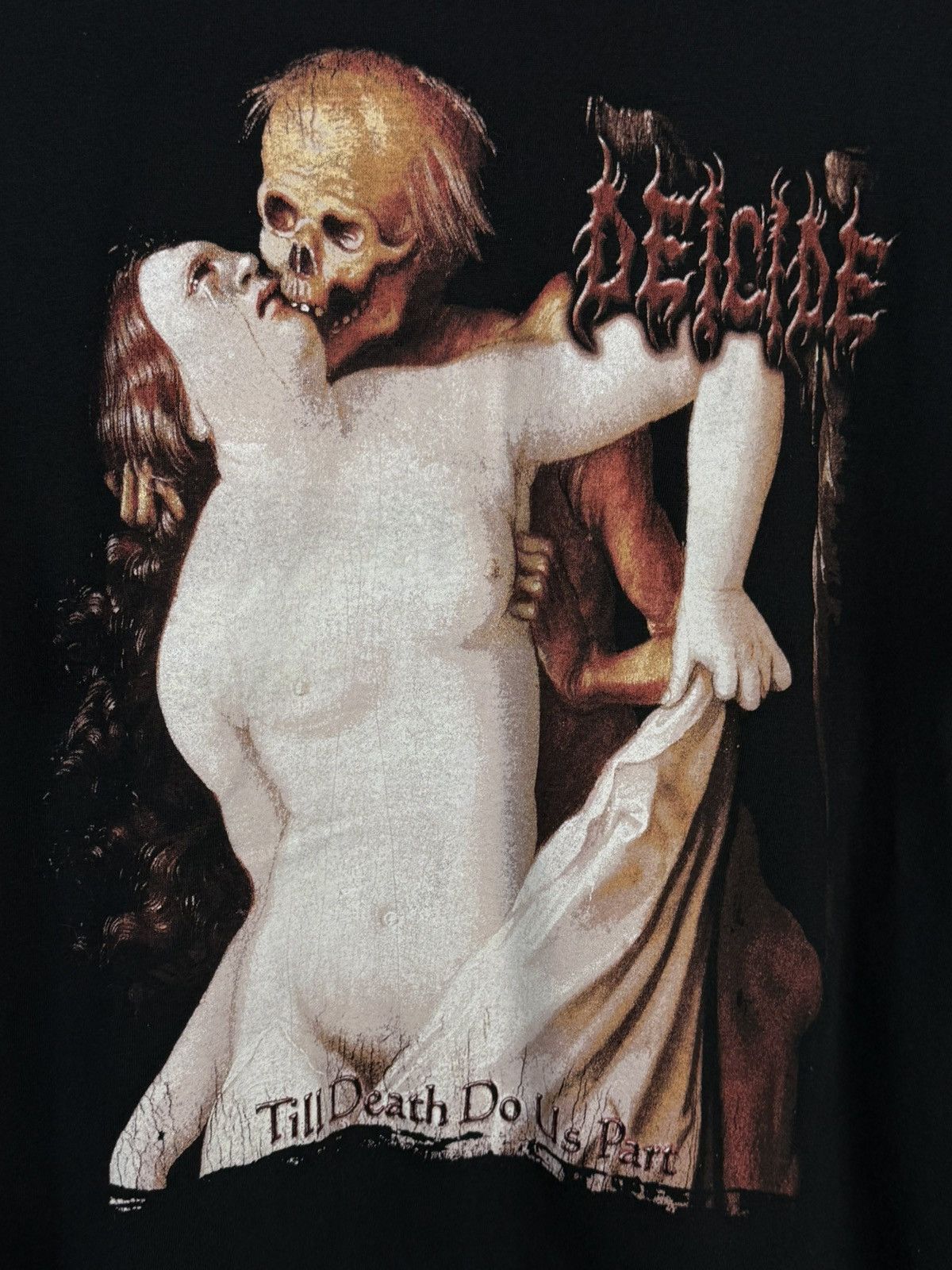 Band Tees 00s Vintage Deicide Till Death Do Us Part Death Metal Tee M Size US M / EU 48-50 / 2 - 2 Thumbnail
