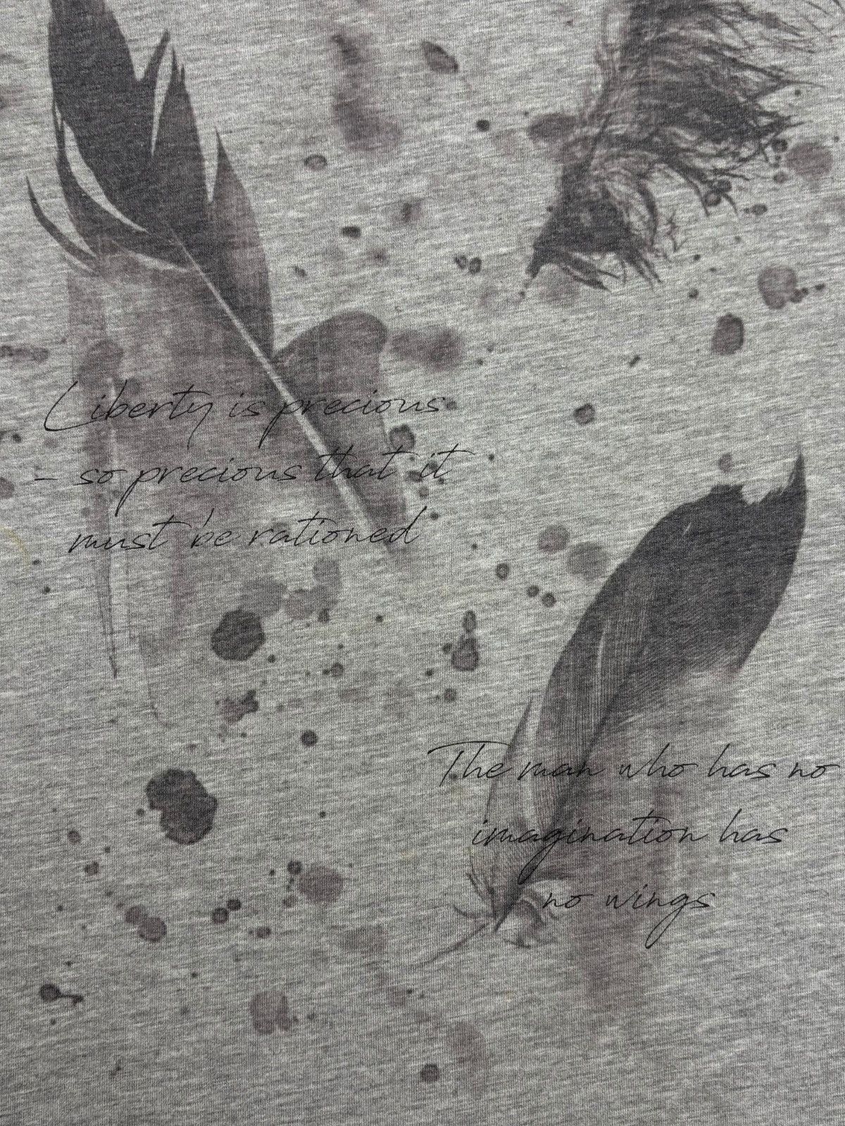 KMRii 2000s Nicole Club - Vkei Style Feather V Neck Longsleeve Size US M / EU 48-50 / 2 - 5 Thumbnail