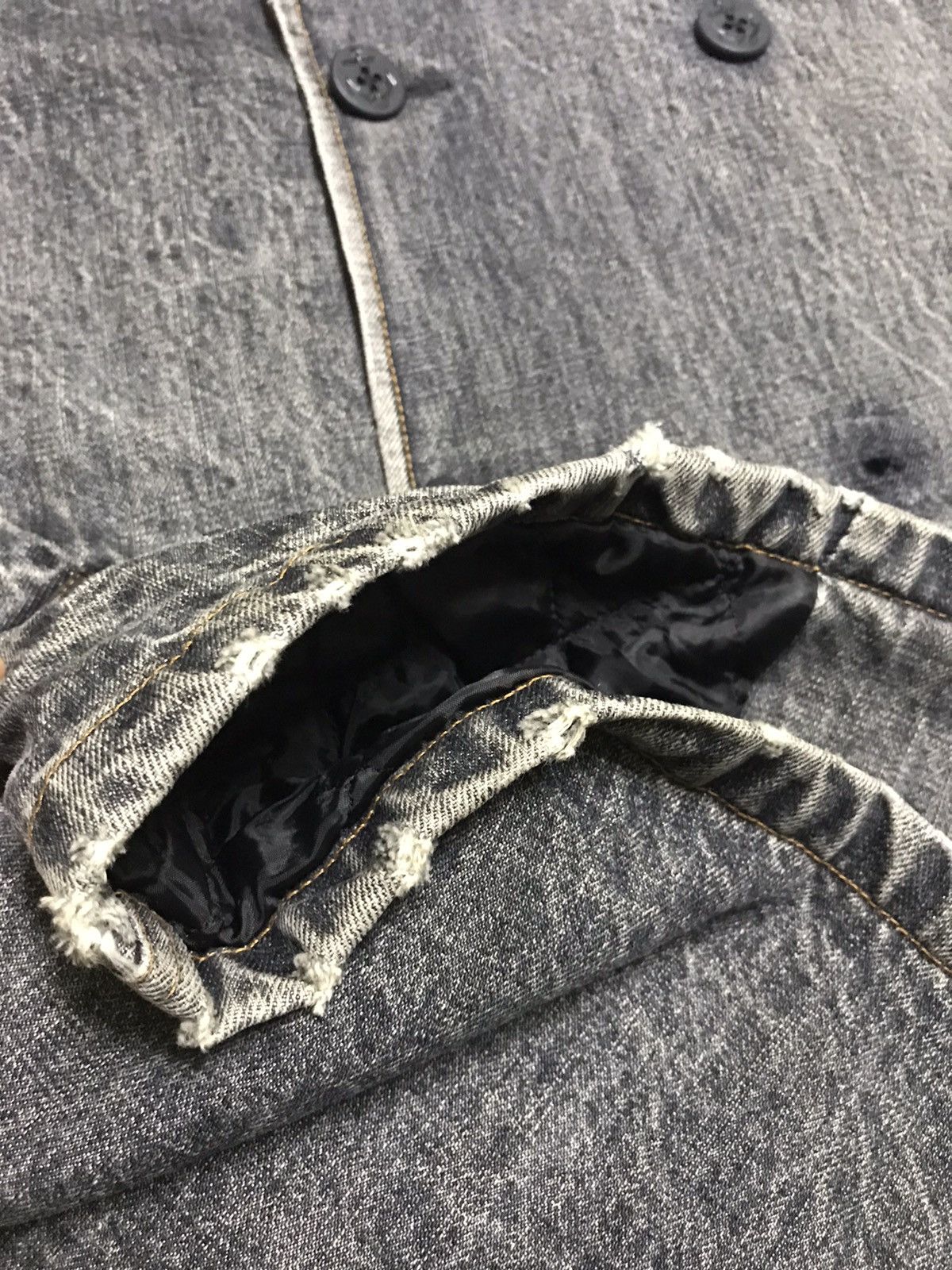 Japanese Brand × Vintage VINTAGE QUENGH Double Breasted Coat/Jacket Size US L / EU 52-54 / 3 - 11 Thumbnail
