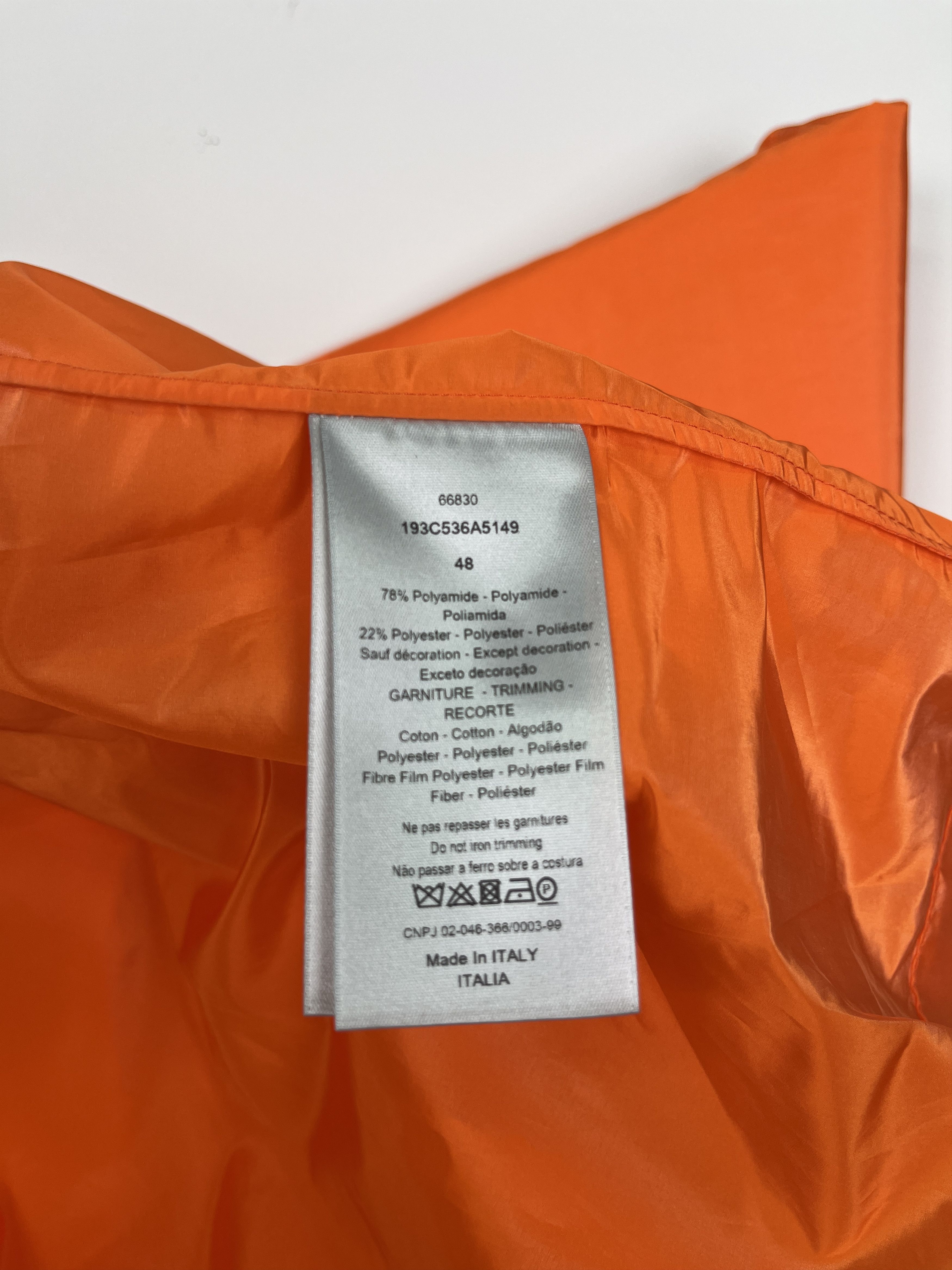 Dior Dior Orange Zip Up Jacket Size XL / US 12-14 / IT 48-50 - 9 Thumbnail