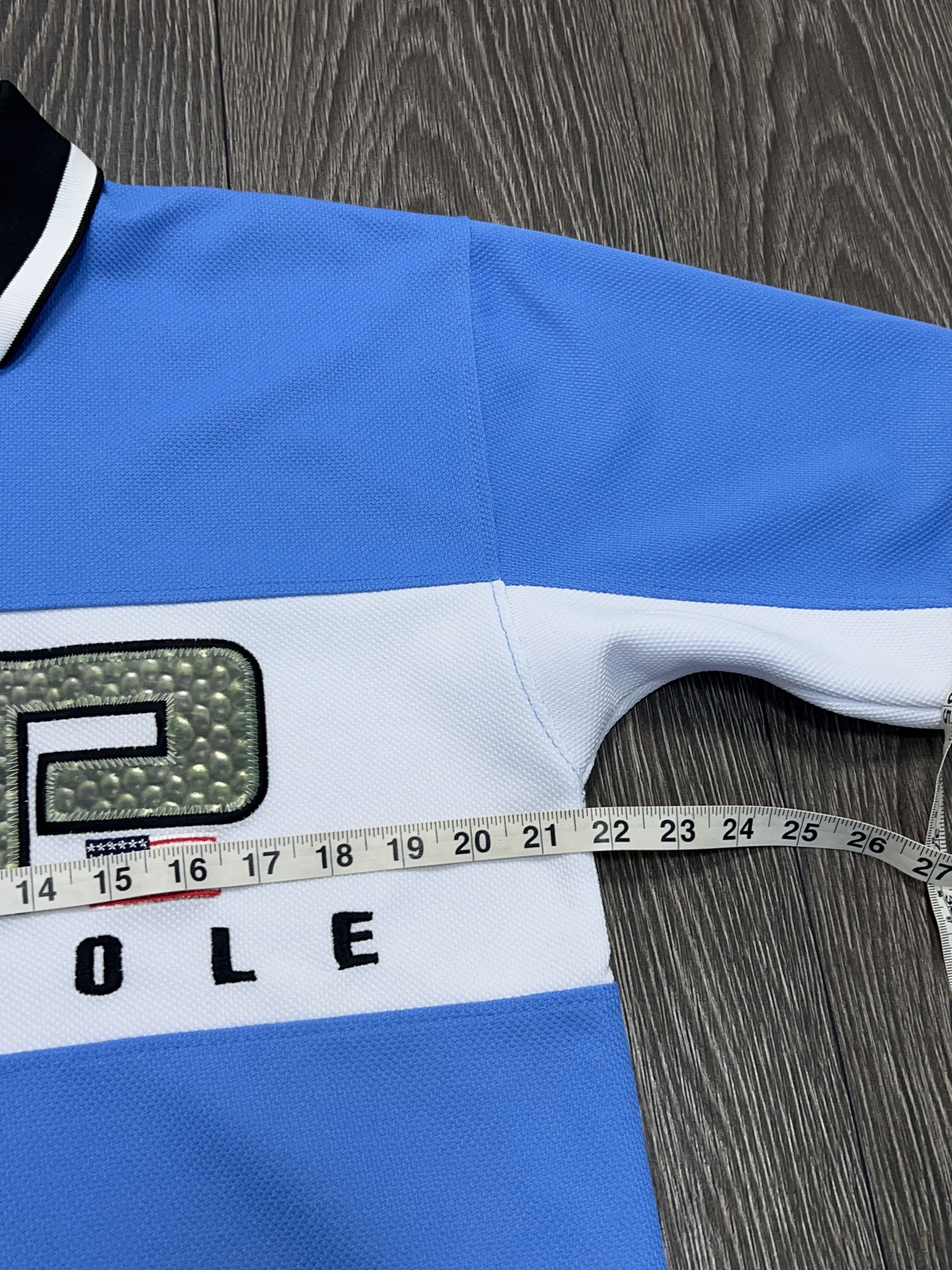 Southpole Vintage Mens Big Logo Embroidery Polo T Shirt Made in Korea Size US M / EU 48-50 / 2 - 6 Thumbnail