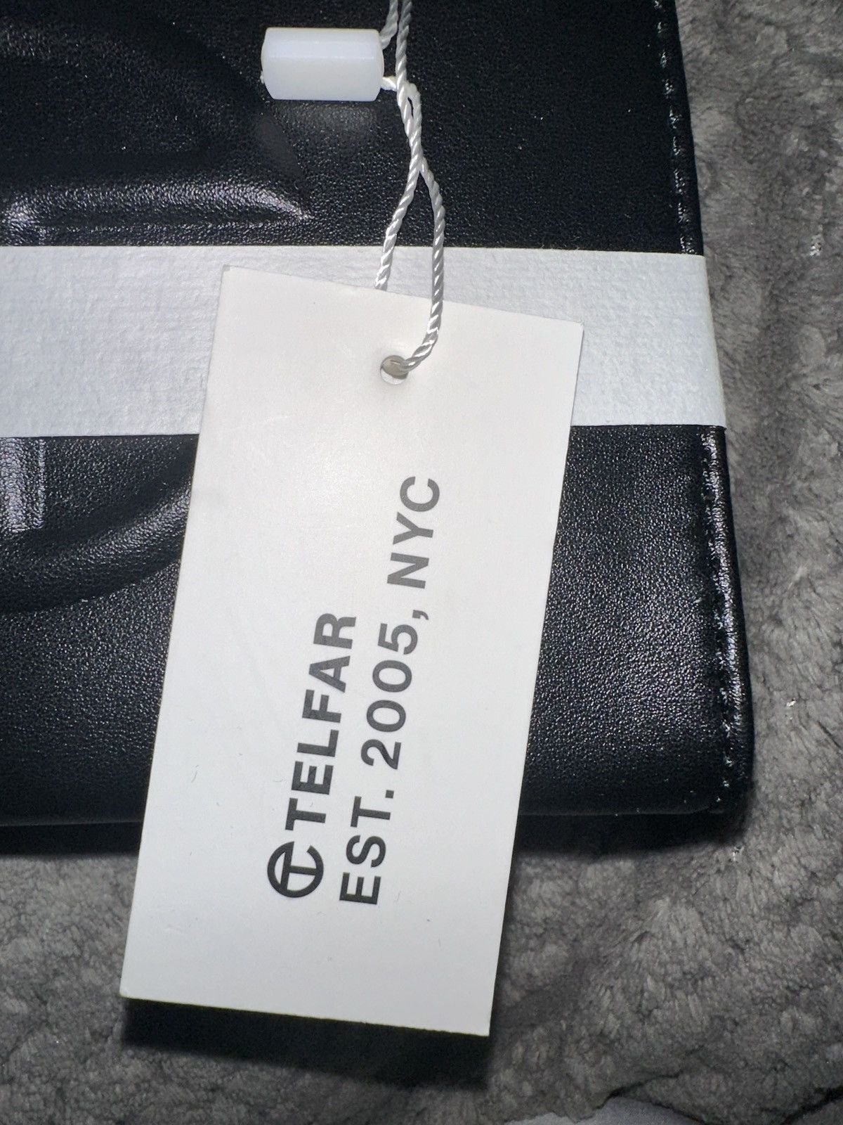 Telfar Authentic New Telfar black small vegan leather bag Size ONE SIZE - 4 Thumbnail