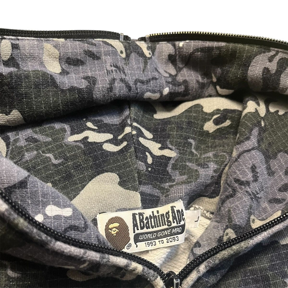 Bape Bape Octopus Camo Full-Zip Hoodie Size US L / EU 52-54 / 3 - 5 Thumbnail