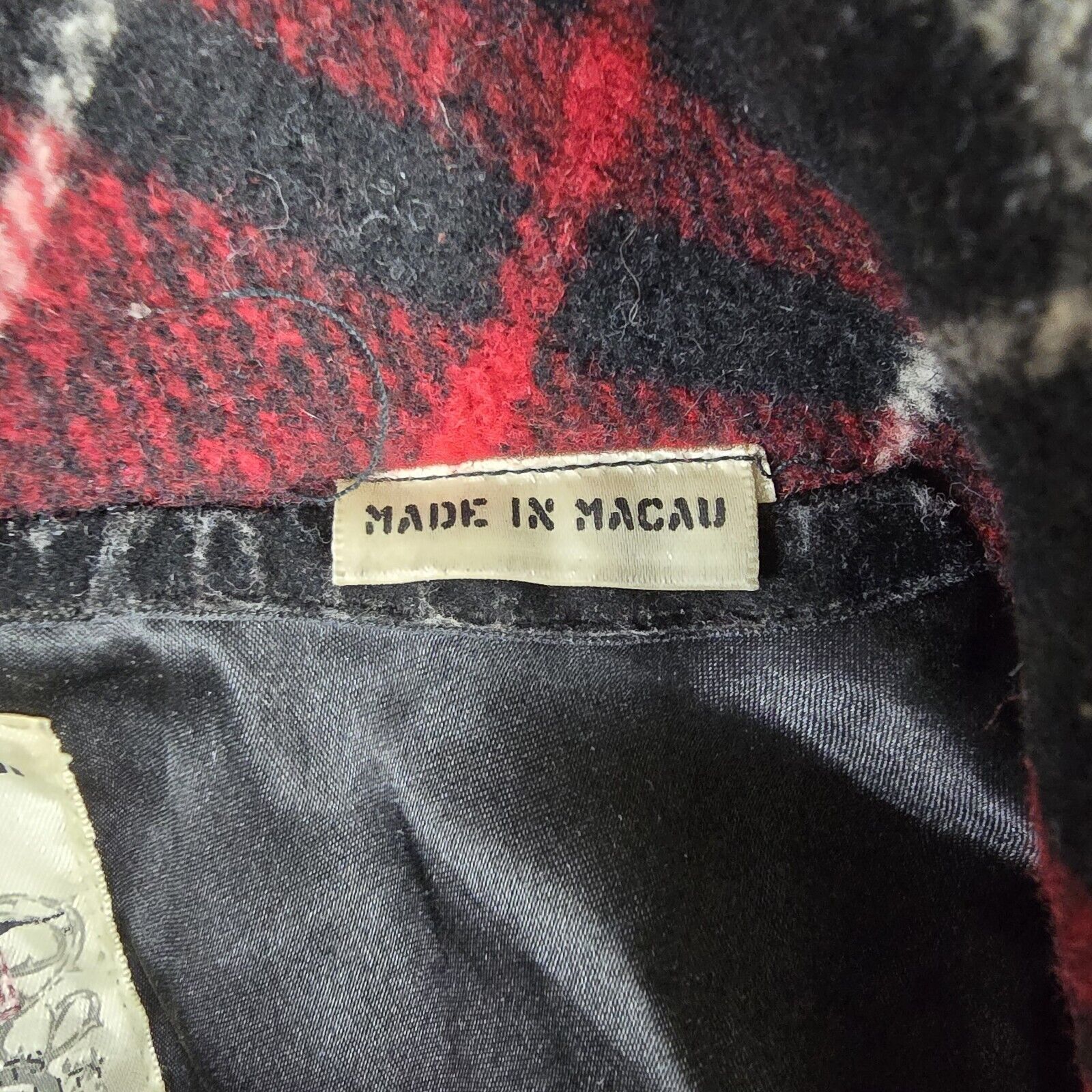 Triple 5 Soul Vtg Triple Five Soul Coat Women Medium Plaid Wool Jacket Size M / US 6-8 / IT 42-44 - 8 Thumbnail