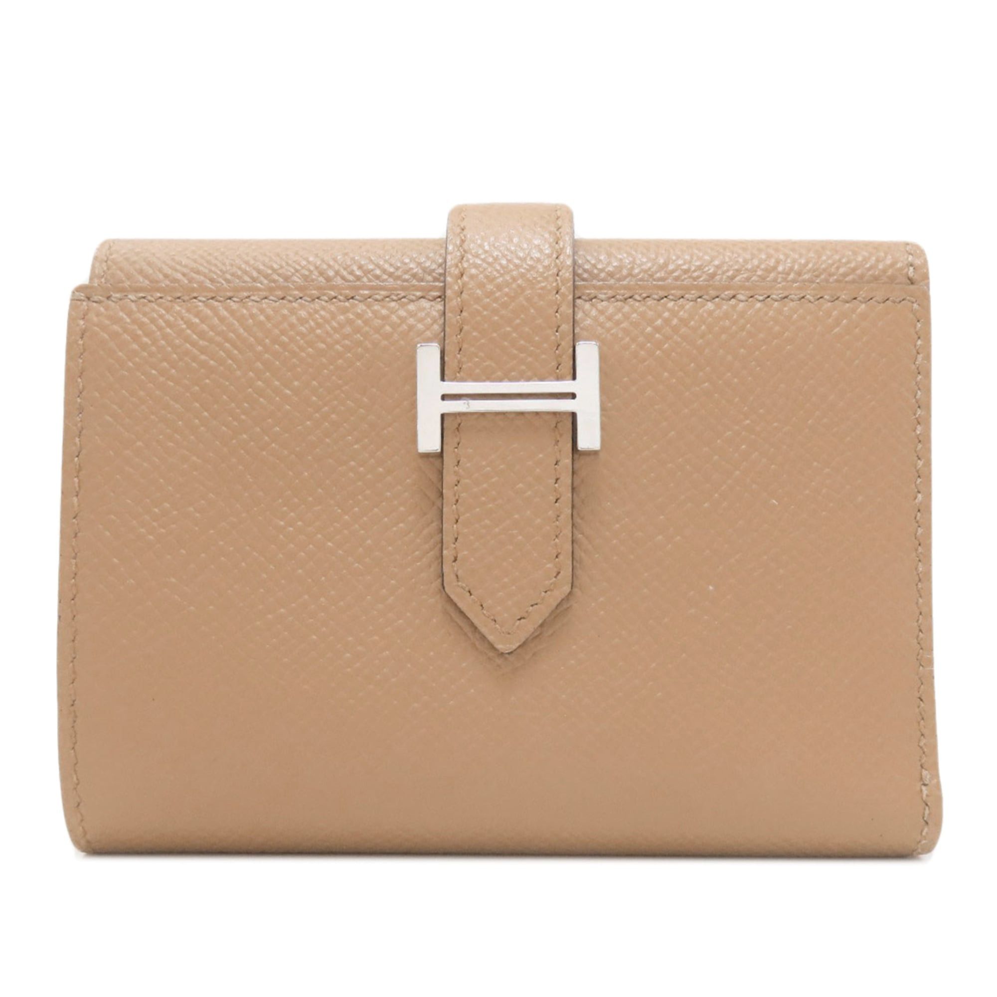 Hermes Hermes Bearn Combination Verso Silver Hardware Bi-fold Wallet Epsom Leather Women's HERMES Size ONE SIZE - 1 Thumbnail