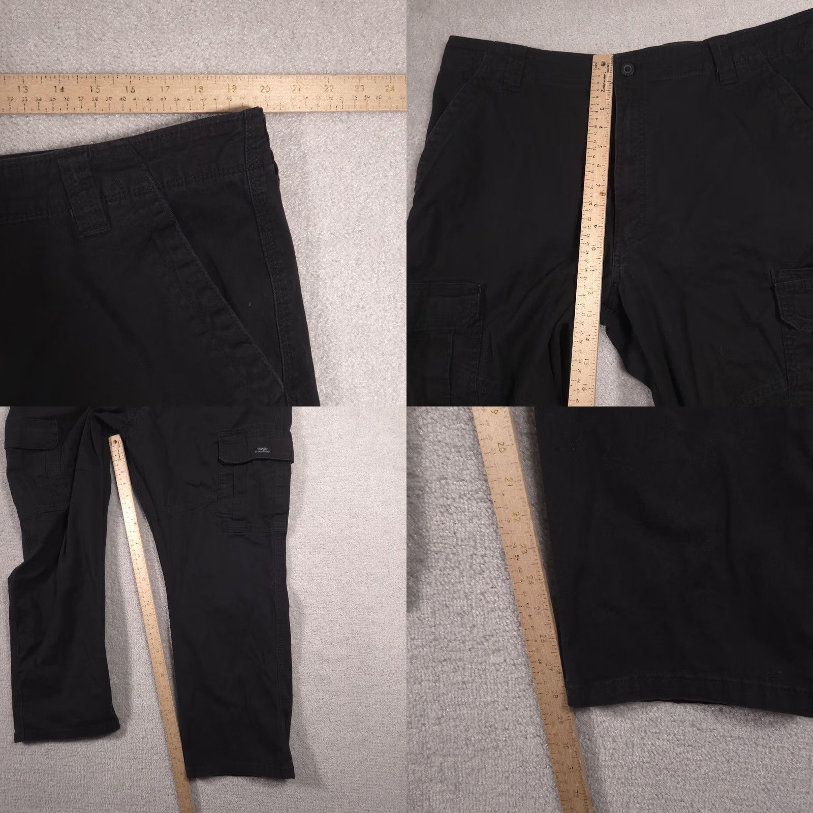 Wrangler Wrangler Cargo Pants Mens 40x28.5l Back Relaxed Fit Cotton Utility Pockets Size US 40 / EU 56 - 8 Thumbnail