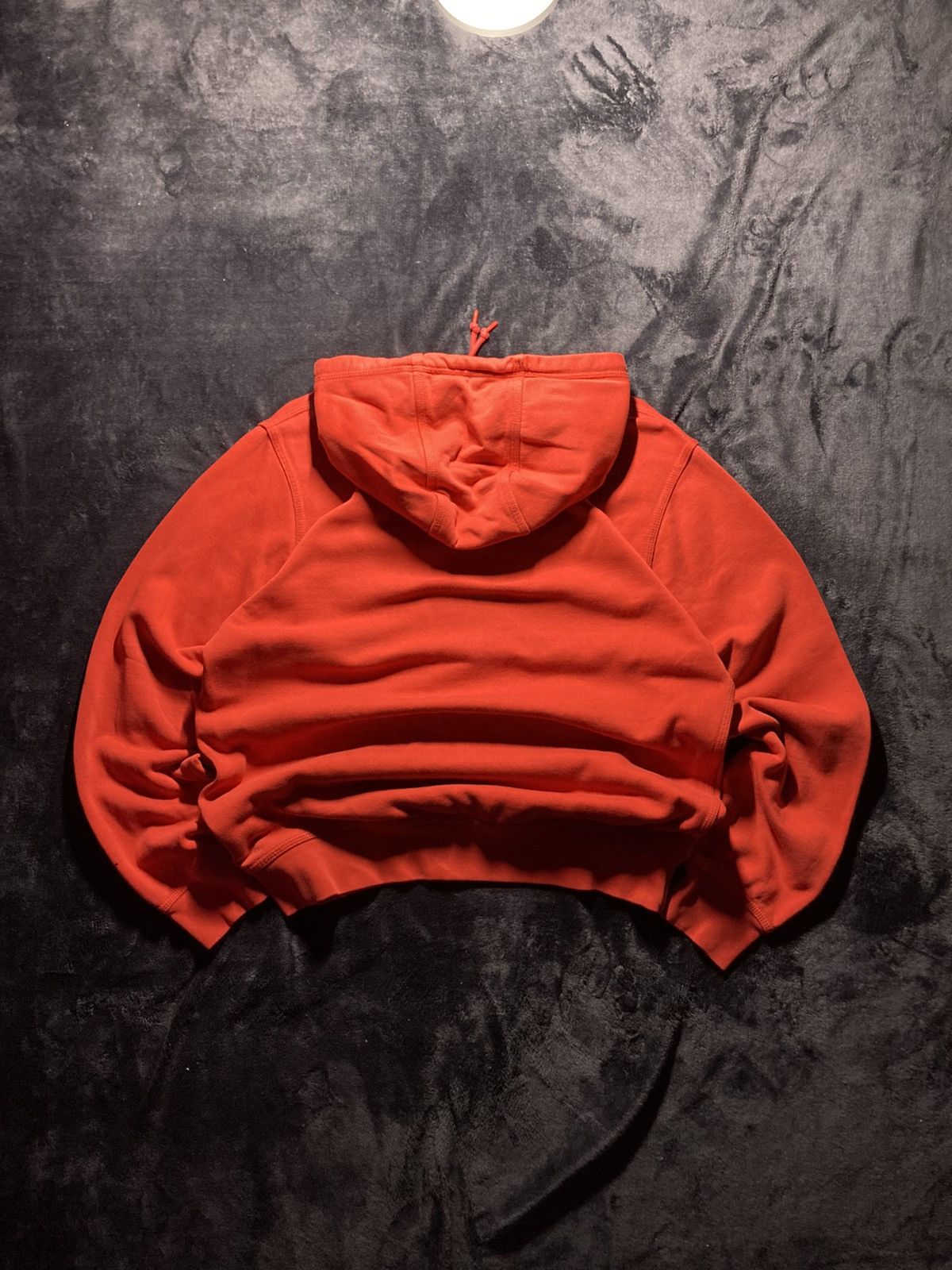 Nike × Vintage ⛩️Vintage Nike Hoodie Small Logo Red Y2K Baggy Old Faded Size US M / EU 48-50 / 2 - 2 Thumbnail
