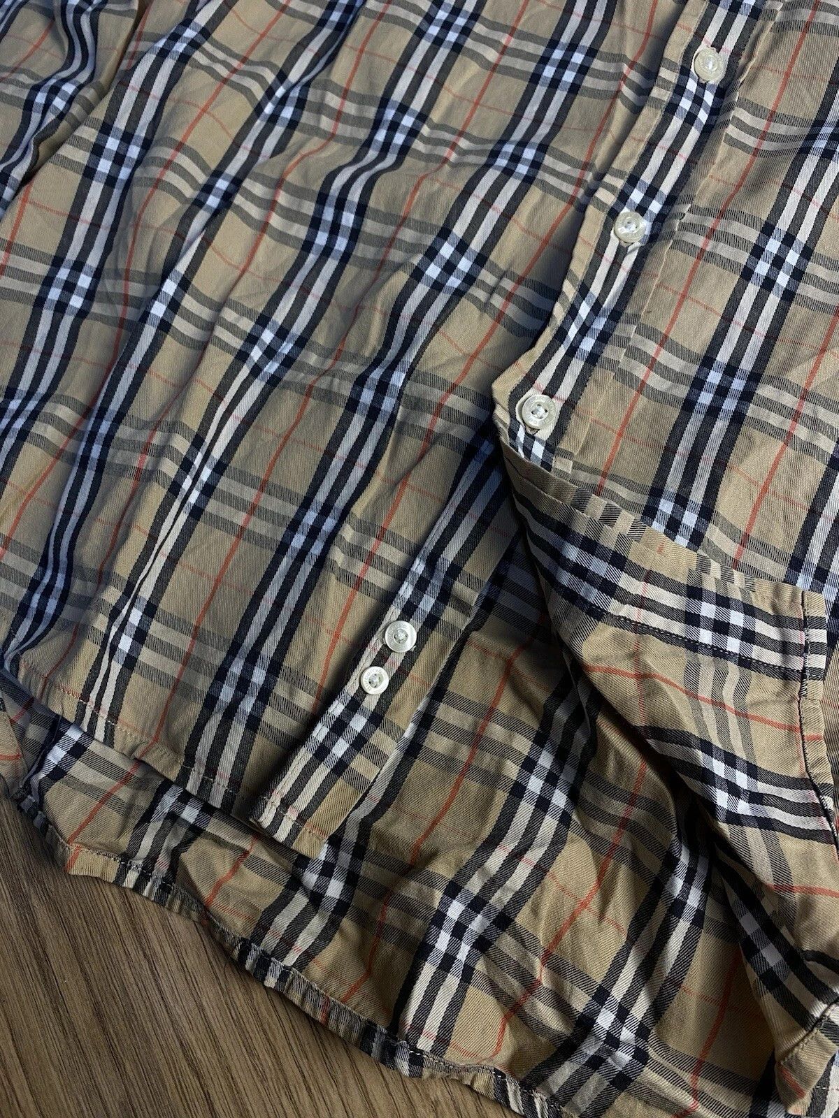 Burberry shirt Men's Fashion from Japan Sz L