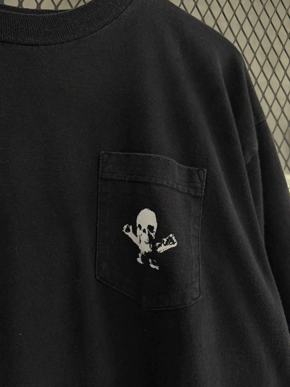 Chrome Hearts Vintage 1990s Chrome Hearts By Foti Harris Teeter Skull Tee Size US XL / EU 56 / 4 - 2 Thumbnail