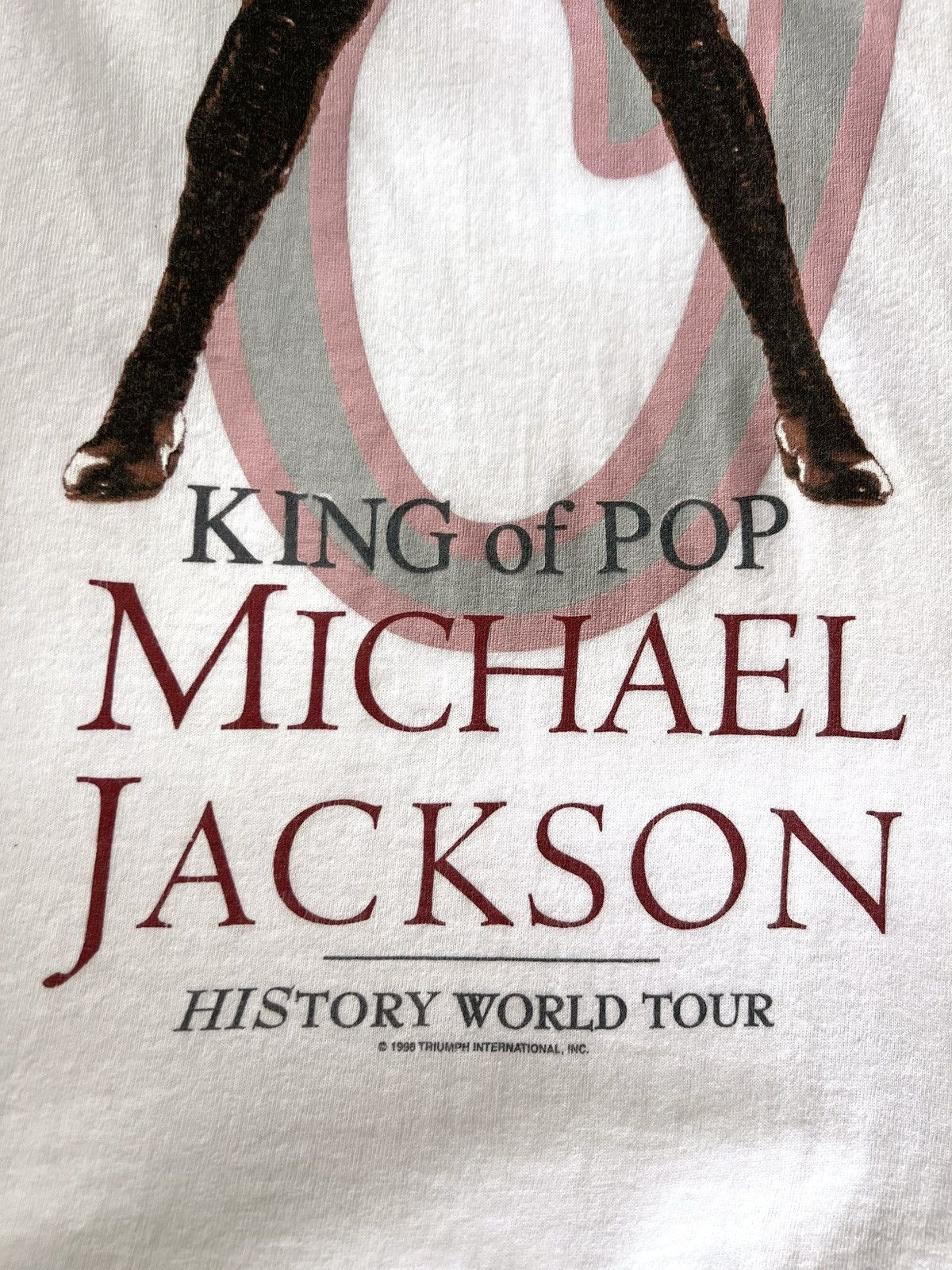 Michael Jackson Michael Jackson 1996 History World Tour T-Shirt Size US L / EU 52-54 / 3 - 5 Thumbnail