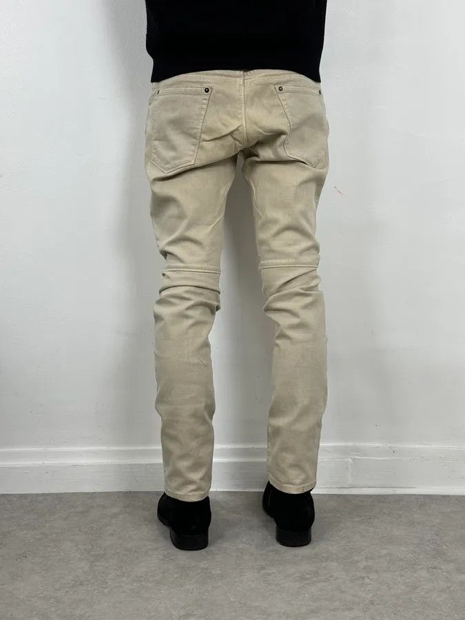 Just Cavalli AW2016 Cavalli Beige Slim Distressed Pants Size US 32 / EU 48 - 4 Thumbnail