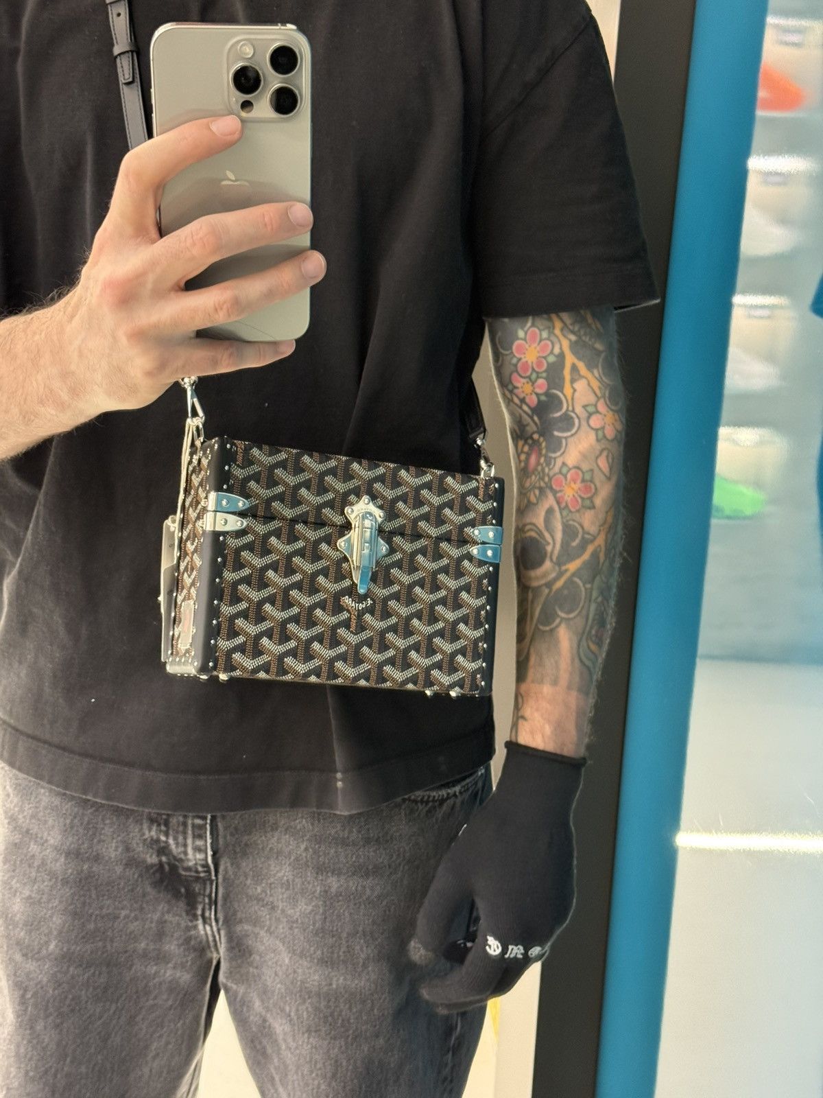 Goyard Goyard Trunk Bag Crossbody Black NEW + Shoulder strap Size ONE SIZE - 15 Thumbnail