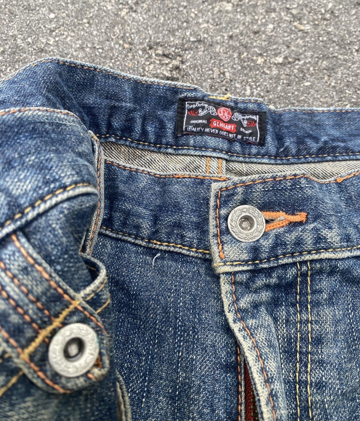 GL HEART jeans