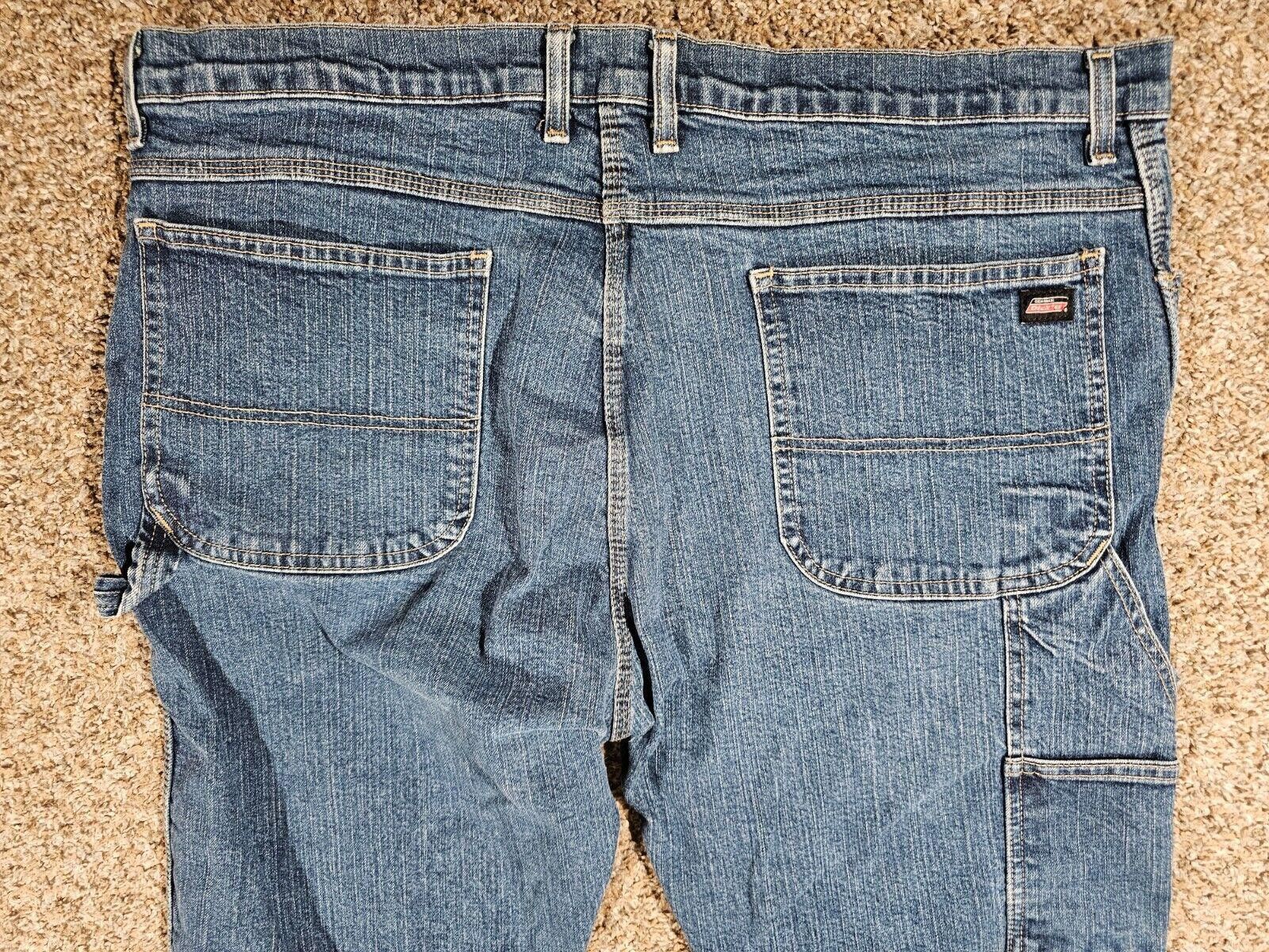 Dickies DICKIES Genuine BLUE DENIM JEANS 40X32 SEE Measurements Size US 40 / EU 56 - 10 Thumbnail