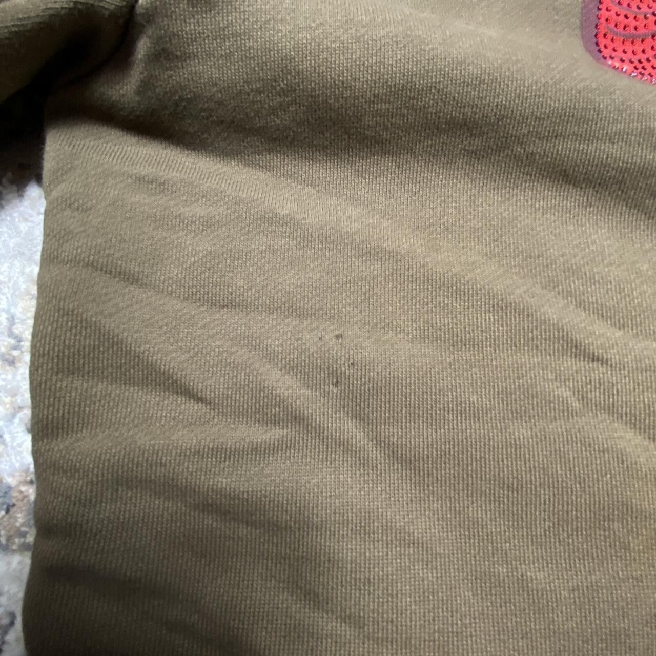 Japanese Brand 00s Graphic Skull Sweatshirt Khaki XL Size US XL / EU 56 / 4 - 6 Thumbnail