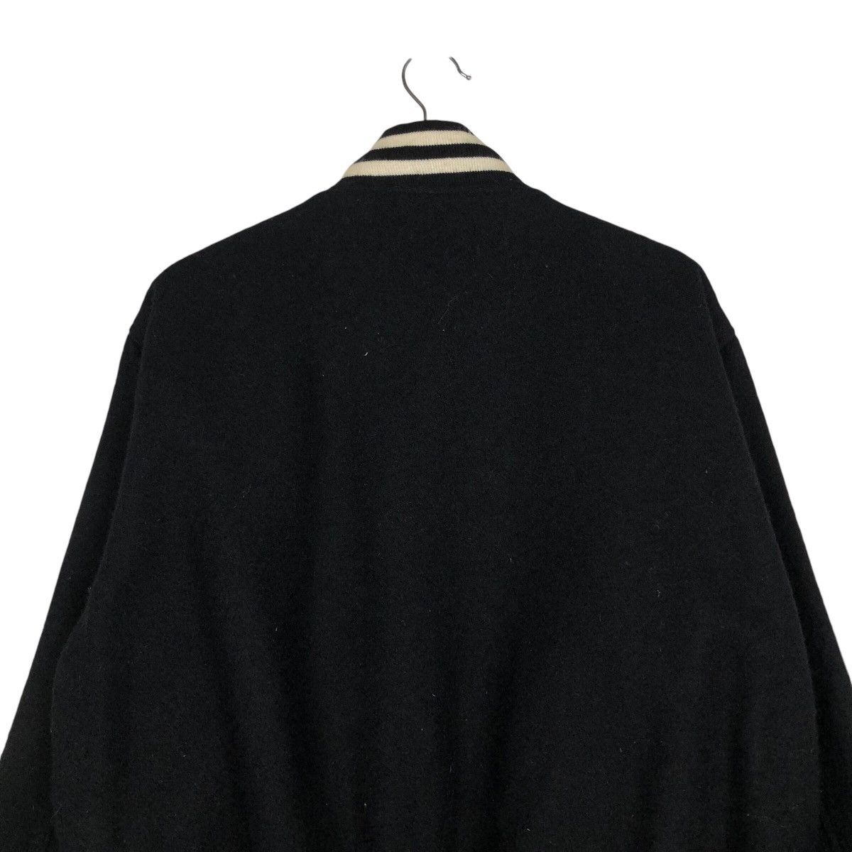 Japanese Brand 📌Vintage Wool Bomber Jacket Big Logo Will Size US M / EU 48-50 / 2 - 10 Thumbnail
