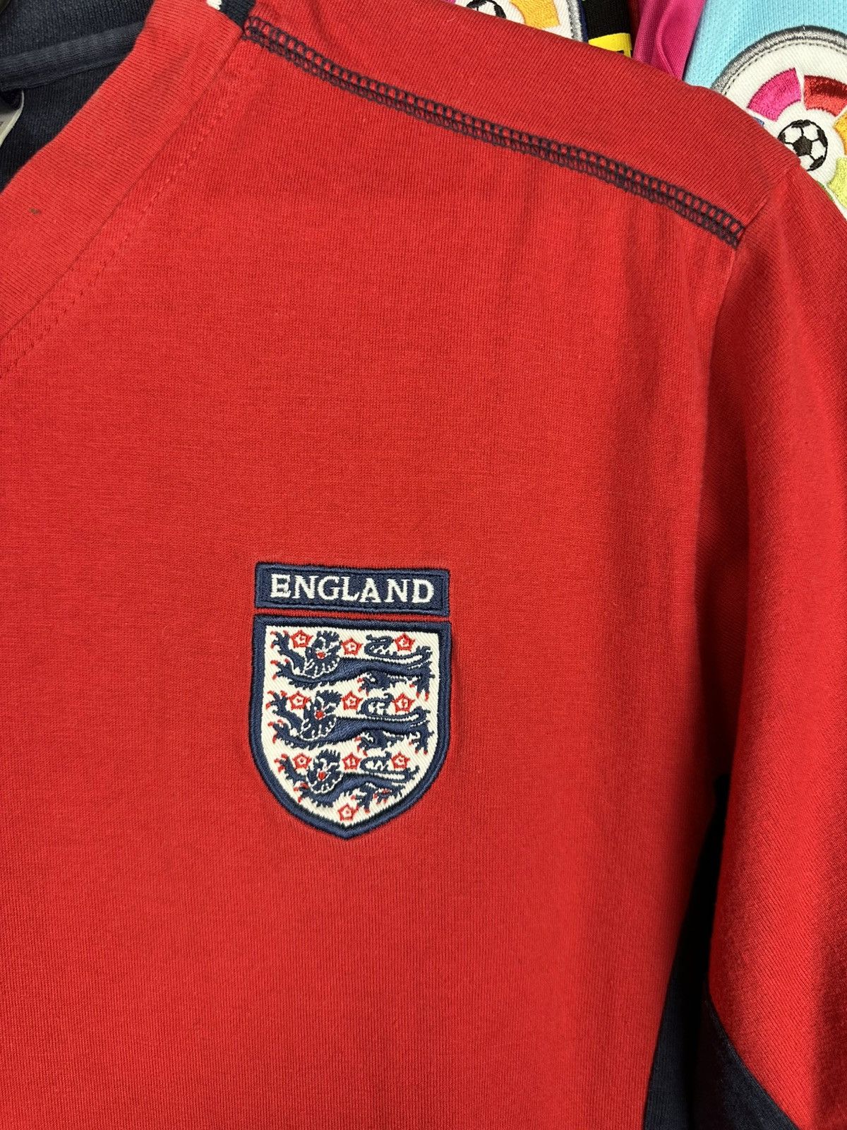 Umbro Vintage 90s Umbro England retro football soccer shirt Size US M / EU 48-50 / 2 - 4 Thumbnail