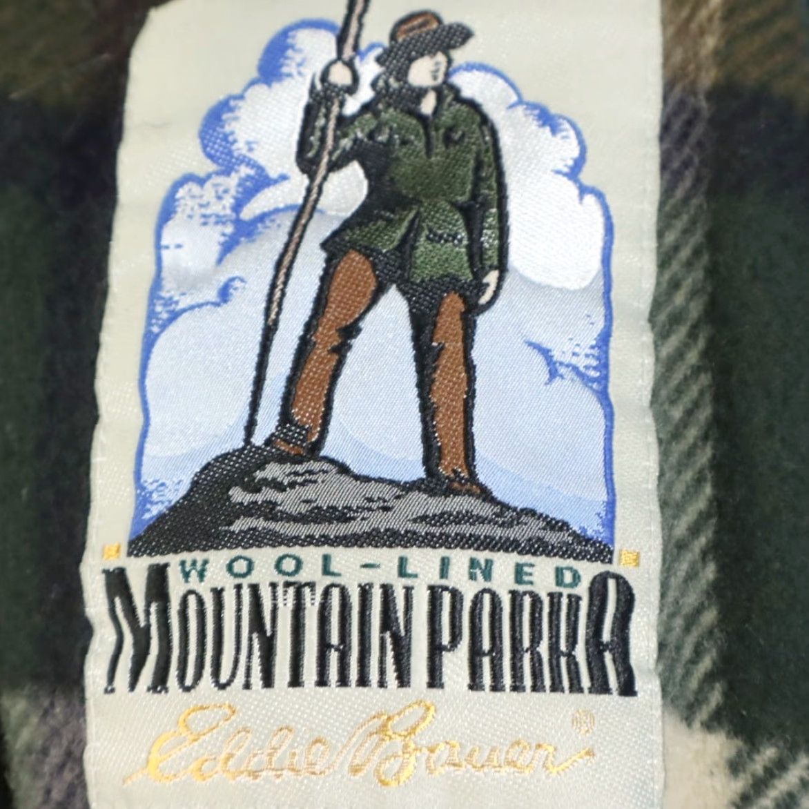 Eddie Bauer VINTAGE Eddie Bauer Wool-Lide Mountain Parka Solid Mock Long Sleeve Jacket Green Men's L Size US L / EU 52-54 / 3 - 7 Thumbnail