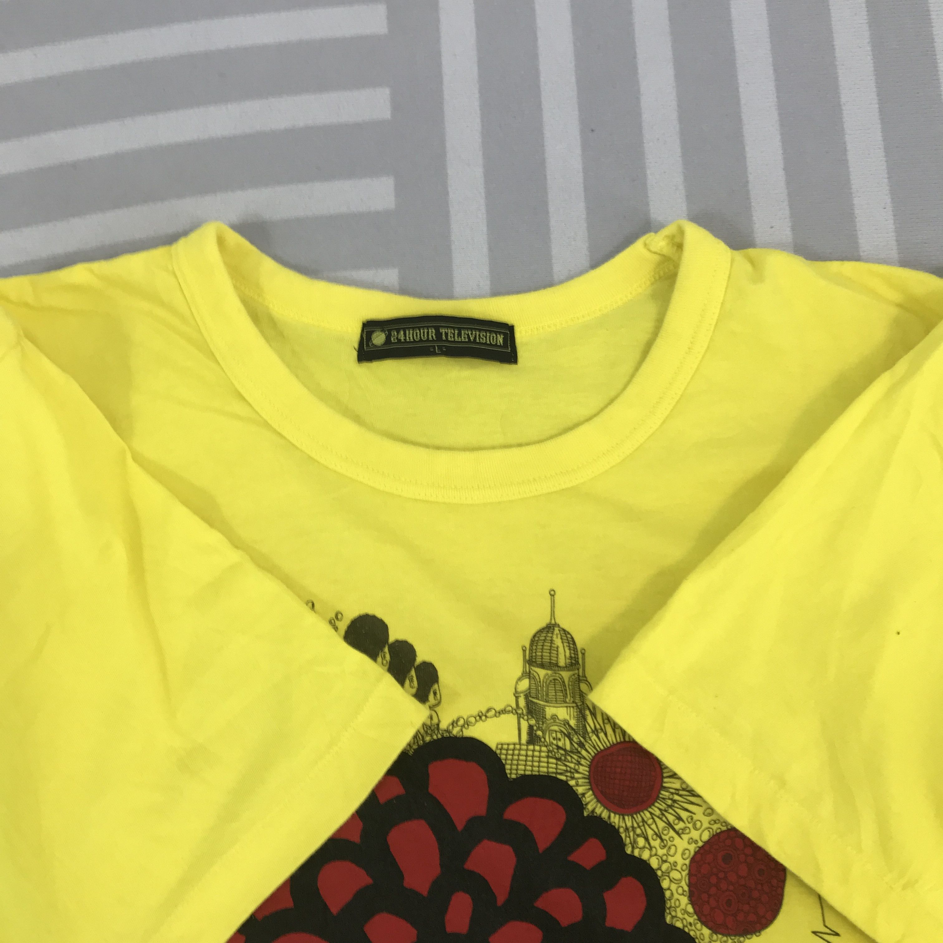 Japanese Brand × Vintage yayoi kusama x satoshi ohno T-shirt Size US L / EU 52-54 / 3 - 6 Thumbnail