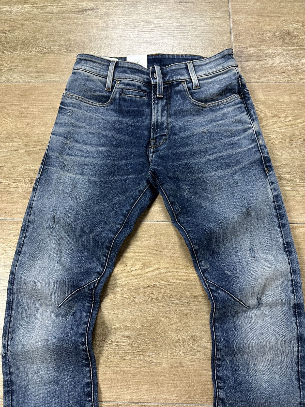 G-Star NEW🏷️ G-Star Raw D-Staq 5-PKT Skinny Denim Jeans Size US 29 - 2 Thumbnail