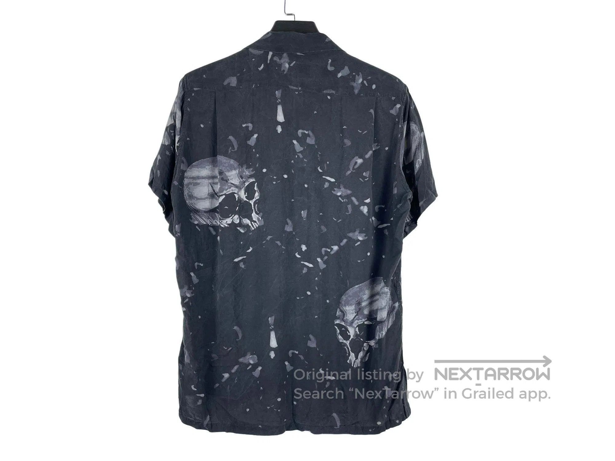 Yohji Yamamoto Yohji Yamamoto Tencel Skull Shirt Size US M / EU 48-50 / 2 - 2 Thumbnail