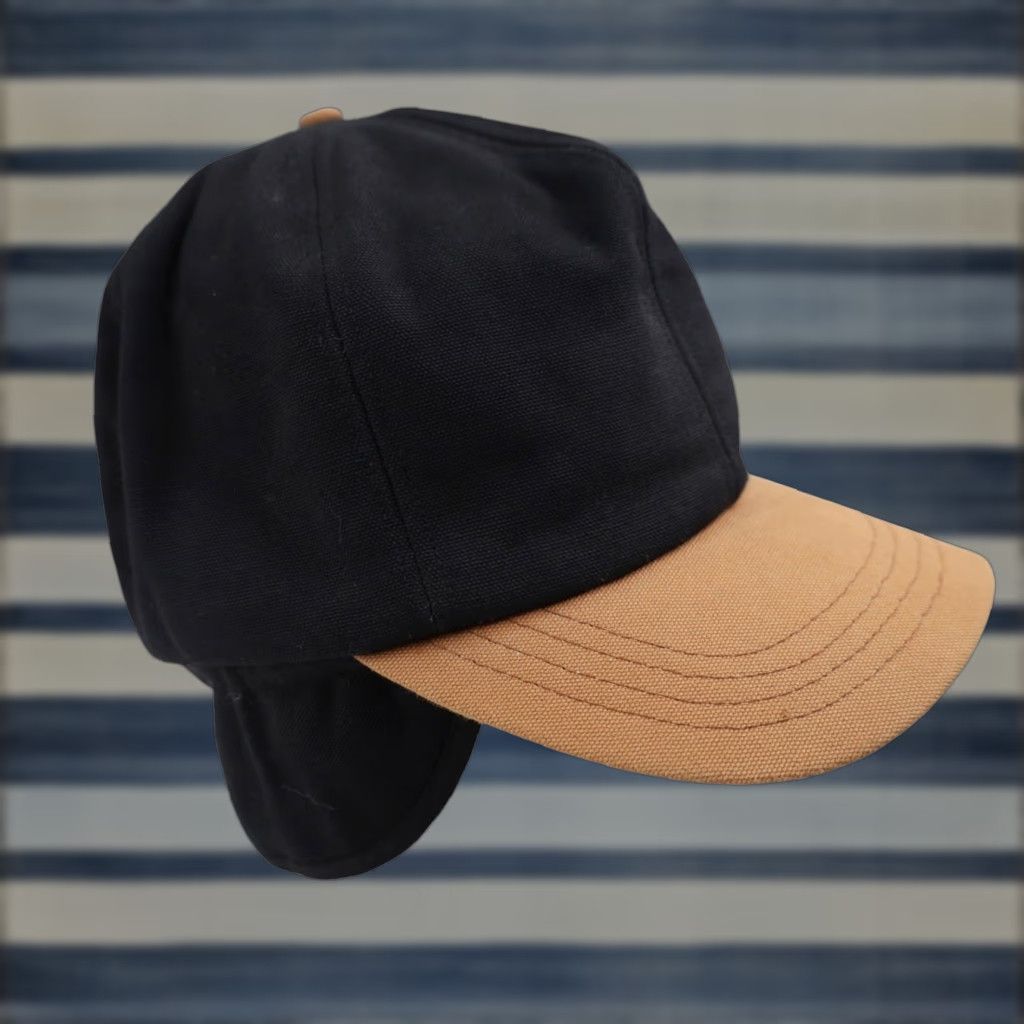 Carhartt VINTAGE Carhartt Quilted Snow Cap Black Men's One Size OS Snow Cap Size ONE SIZE - 1 Thumbnail