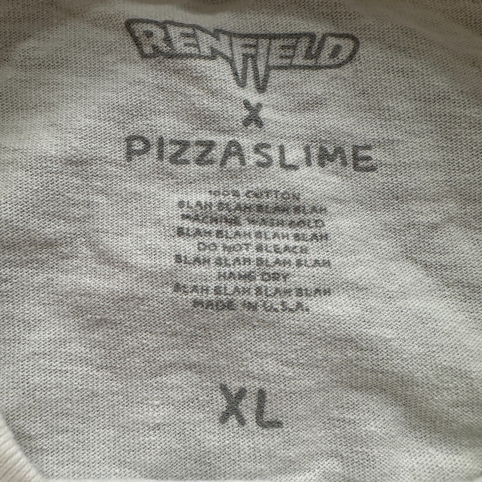 The Unbranded Brand Renfield X Pizzaslime T-Shirt Men XL White Nicholas Eat Rare Size US XL / EU 56 / 4 - 6 Thumbnail