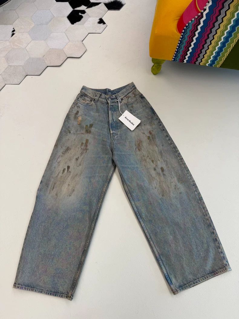 Acne Studios acne studios Fancy ice blue coated jeans 2504-Nextarrow Size US 30 / EU 46 - 2 Thumbnail