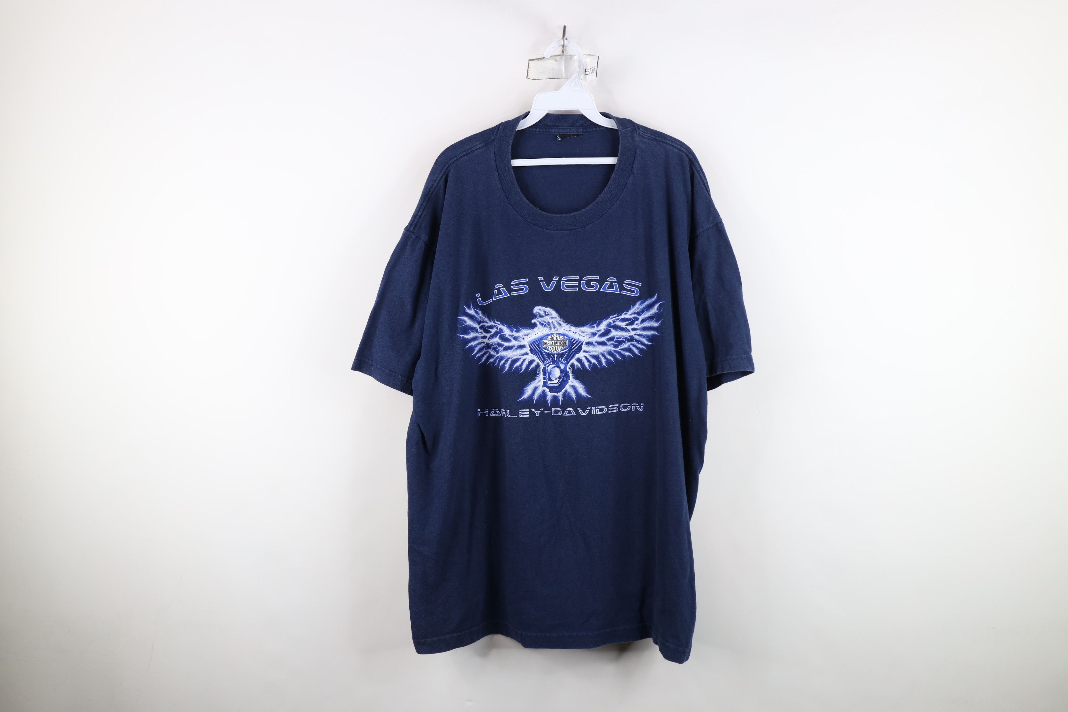 Harley Davidson Vintage Y2K Harley Davidson Eagle Short Sleeve T-Shirt Size US XXL / EU 58 / 5 - 1 Thumbnail