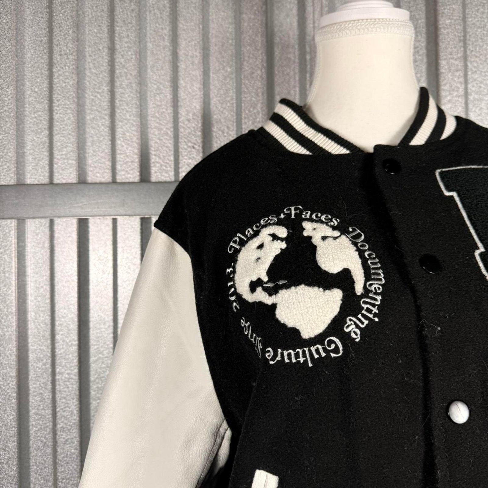 Places + Faces Black and white places and faces varsity jacket Size L / US 10 / IT 46 - 5 Thumbnail