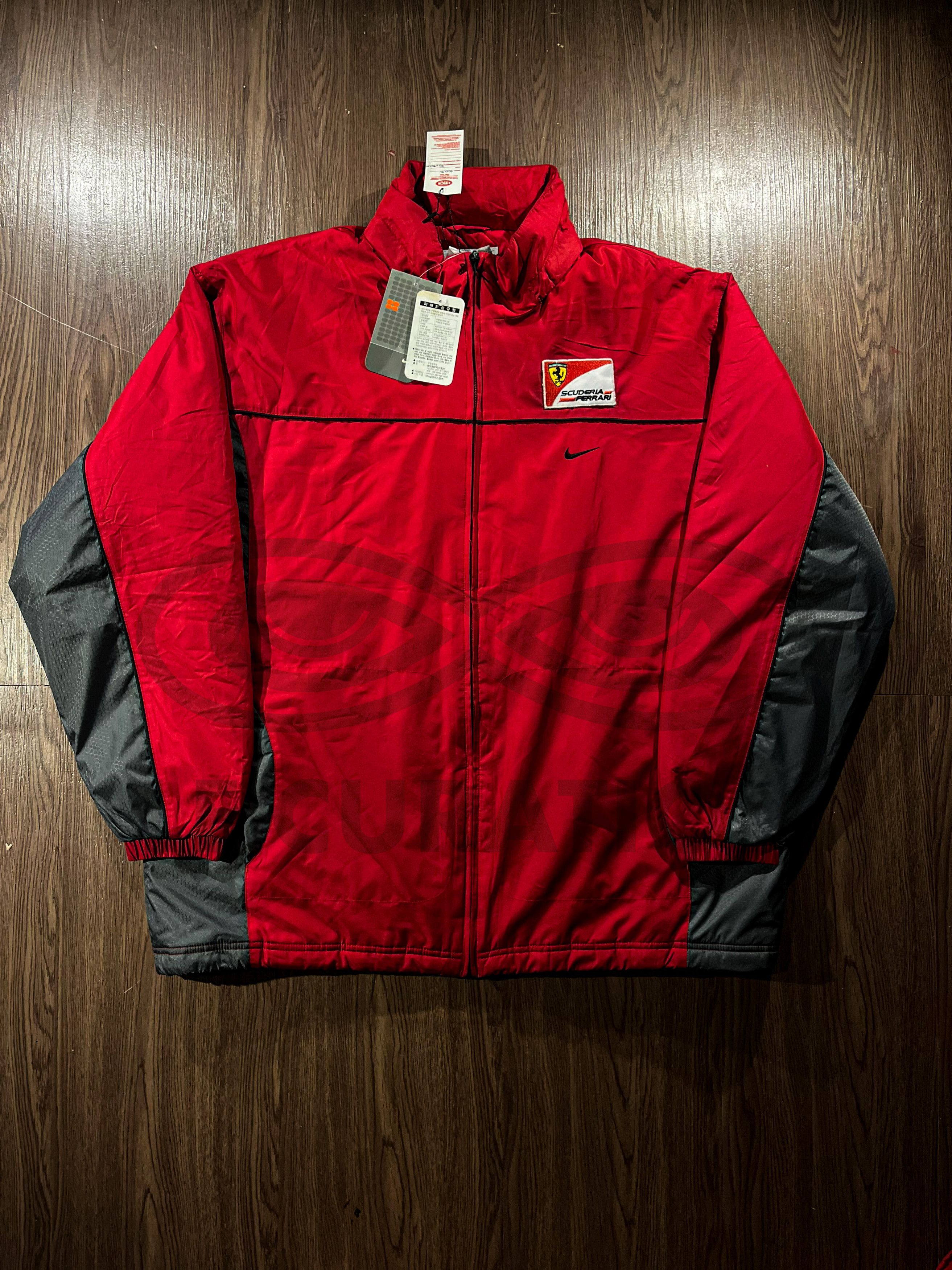 Ferrari [BNWT] Bootleg Nike Ferrari Embroidered Puffer Jacket Size US XL / EU 56 / 4 - 1 Thumbnail