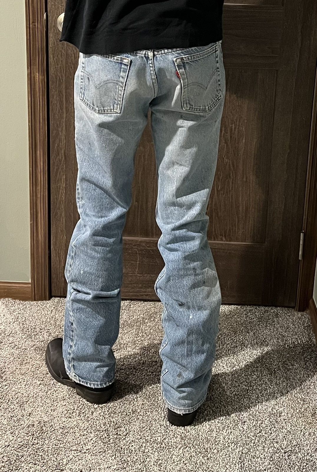 Levi's × Levi's Vintage Clothing × Vintage 1970s 517 Bootcut Levis Size US 30 / EU 46 - 4 Thumbnail